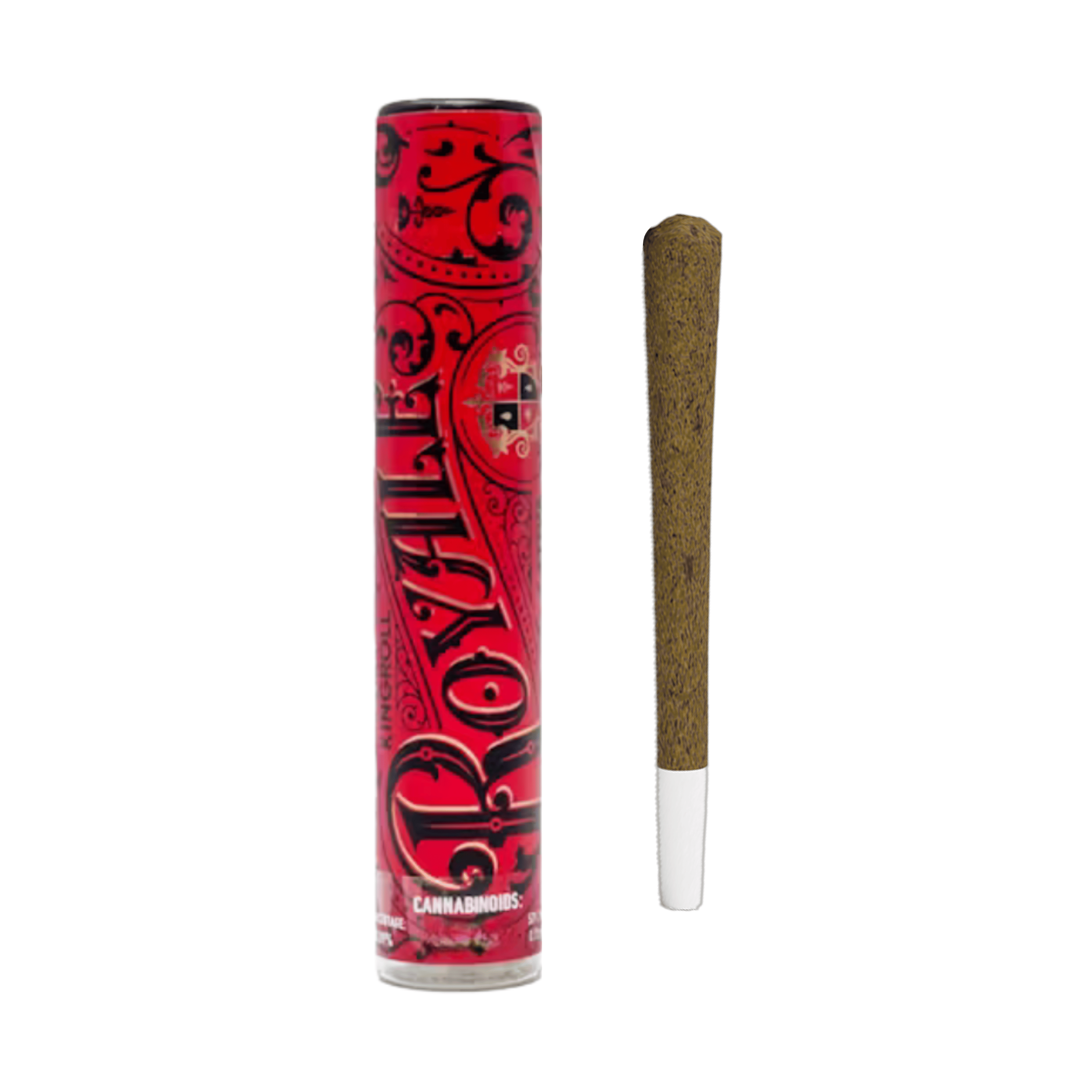Royale | Raspberry Parfait (S) Live Resin & Kief Infused Pre-Roll - 1.3g - Kingroll - - $16 - Infused Pre-Rolls