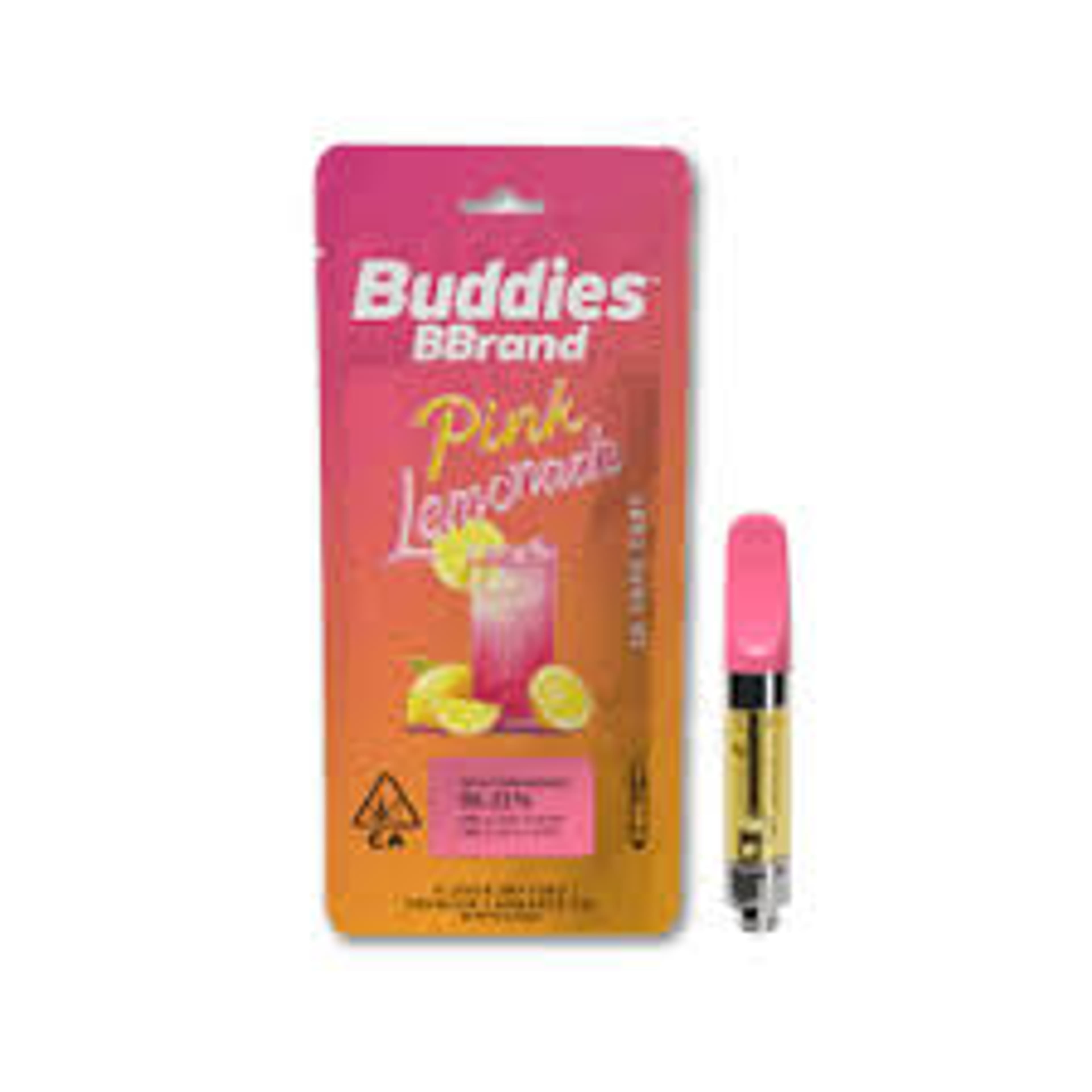 Pink Lemonade 1g Vape - Buddies - - $15.85 - Vapes