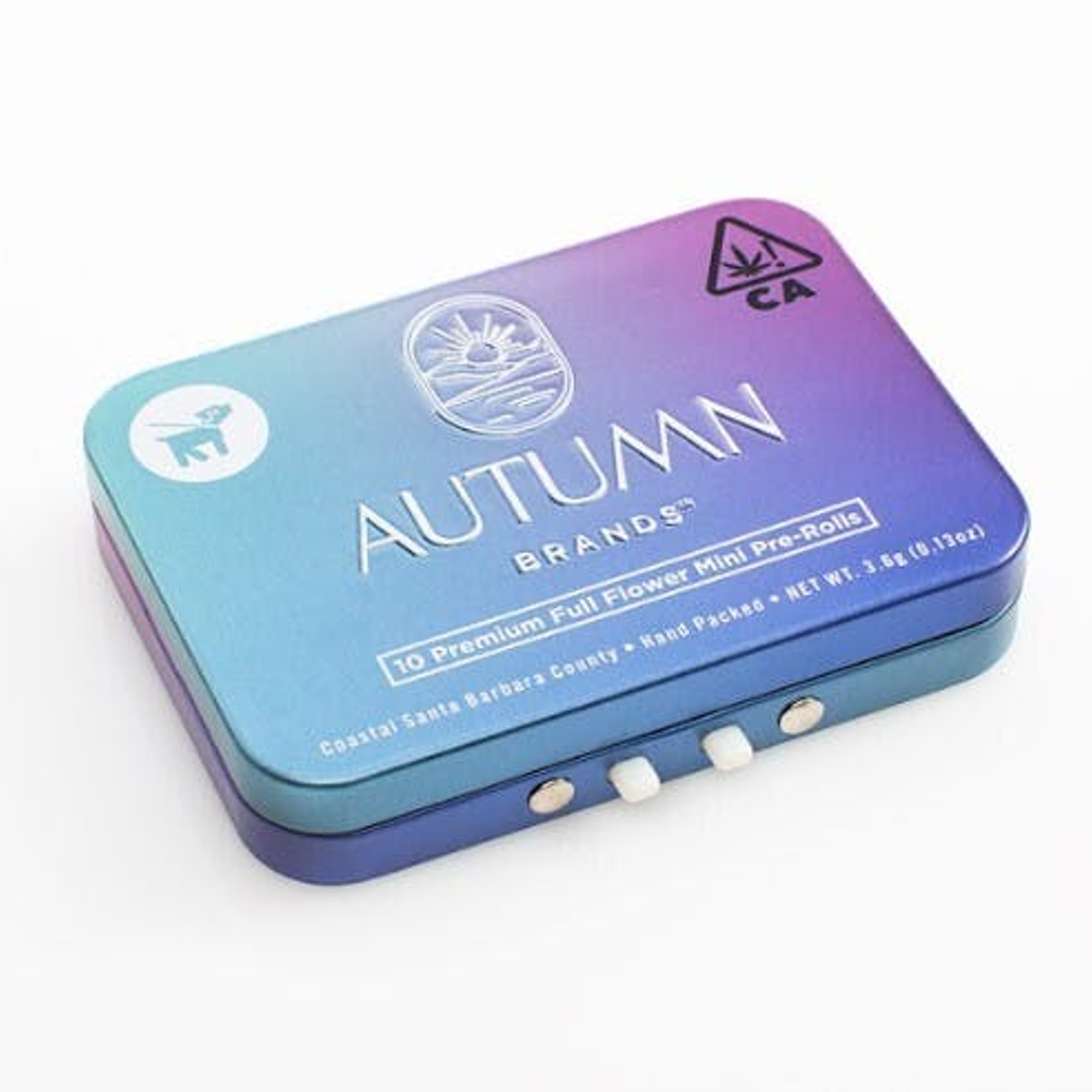 Autumn Brands: Mini Preroll - 10pk Grower's Collection - Indica - Autumn Brands - - $30 - Pre-Rolls