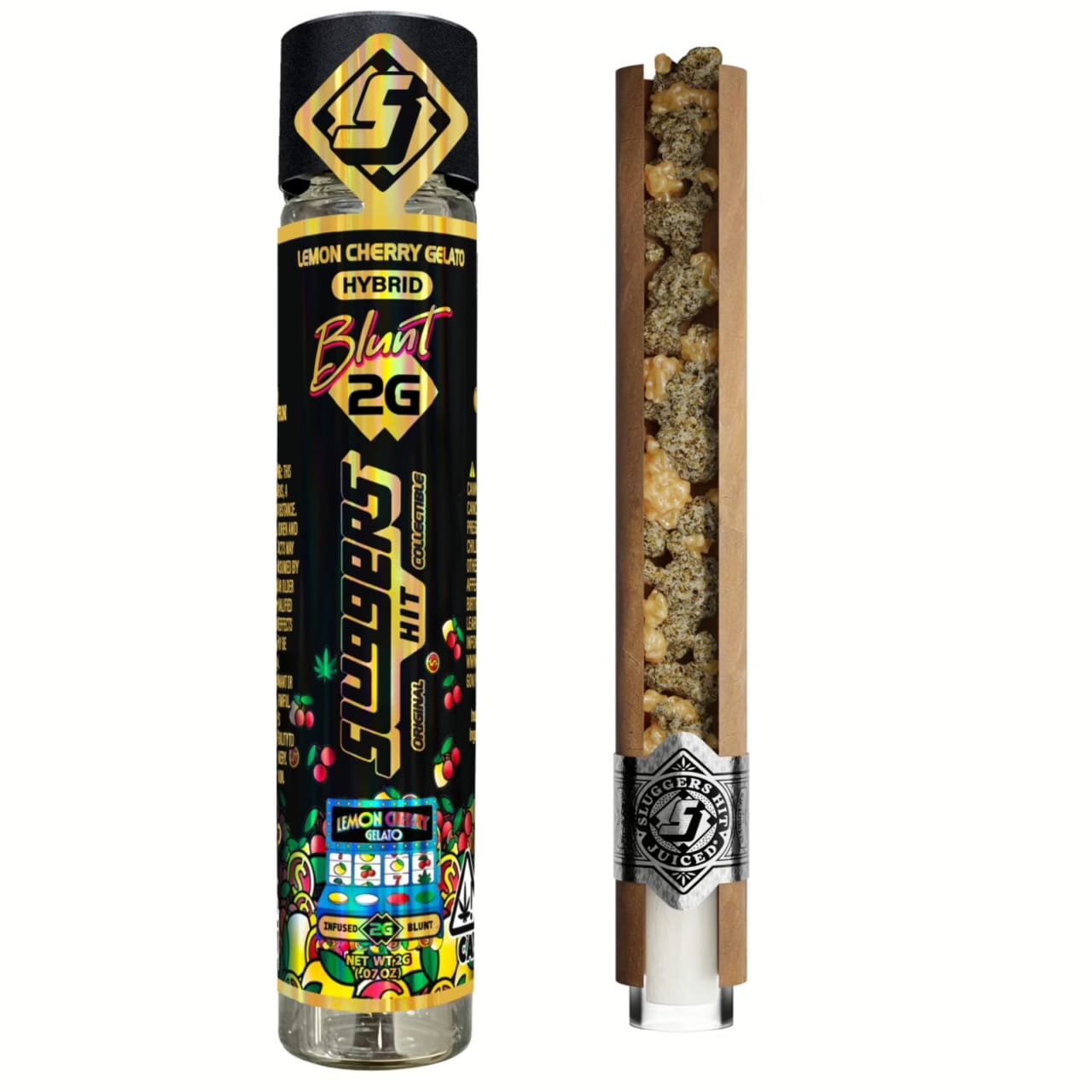 LEMON CHERRY GELATO 2G BLUNT - SLUGGERS -  - $17.25 - Pre-Rolls