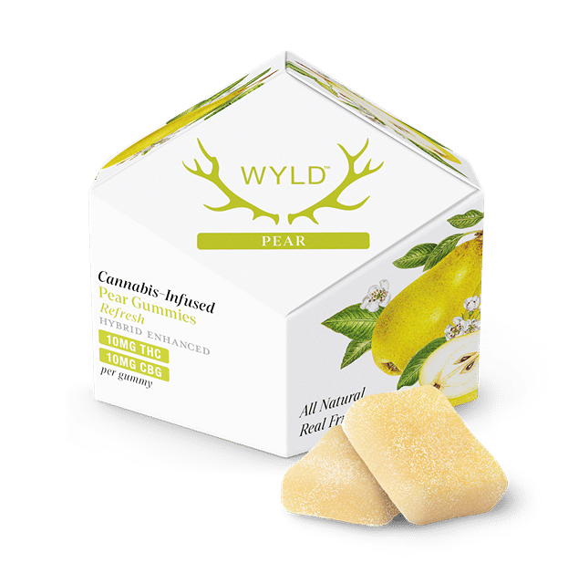 Pear 1:1 CBG/THC Gummies