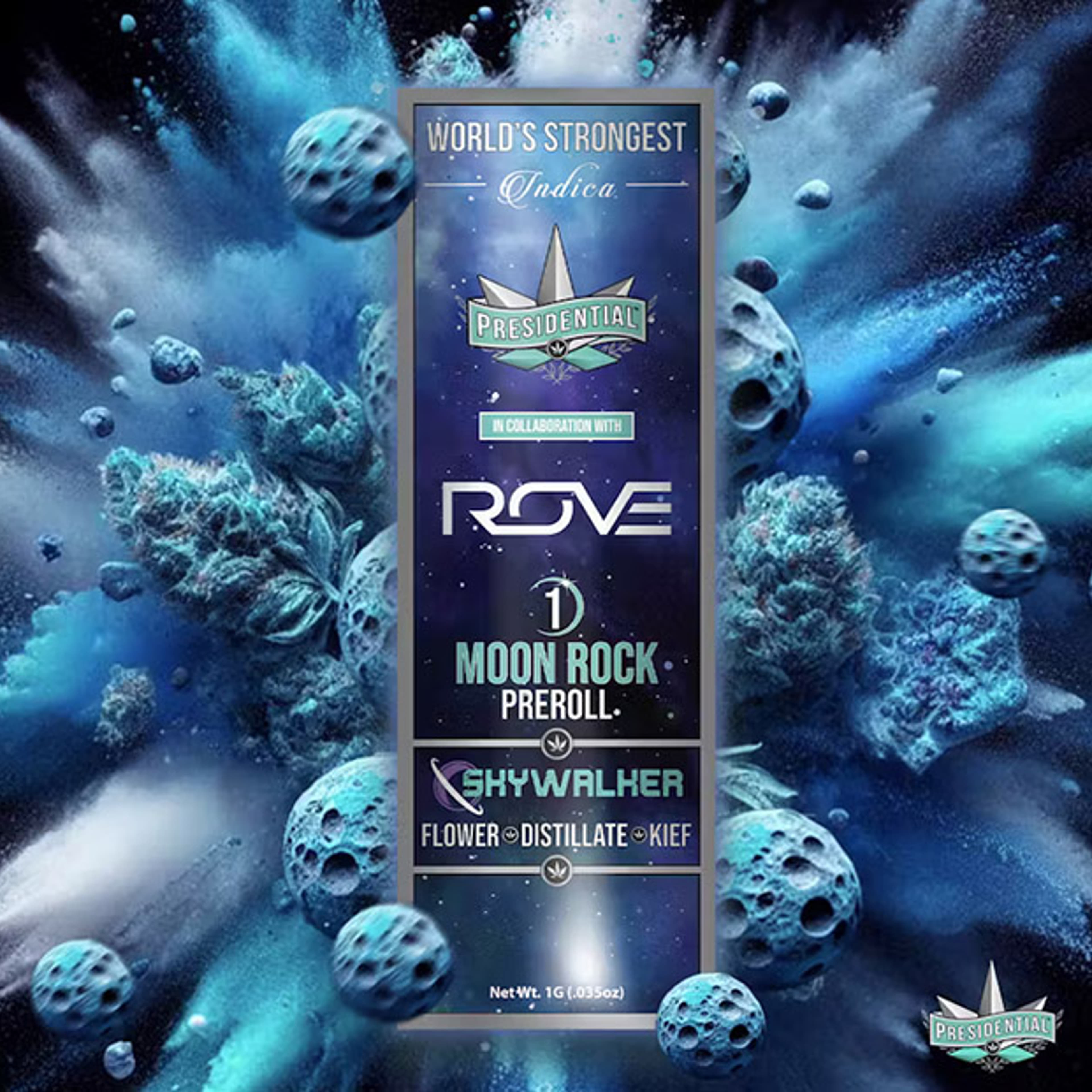 Presidential - Skywalker - Moon Rock Pre-Roll - 1g - Presidential - Pre-Roll - $12.99 - Pre-Rolls