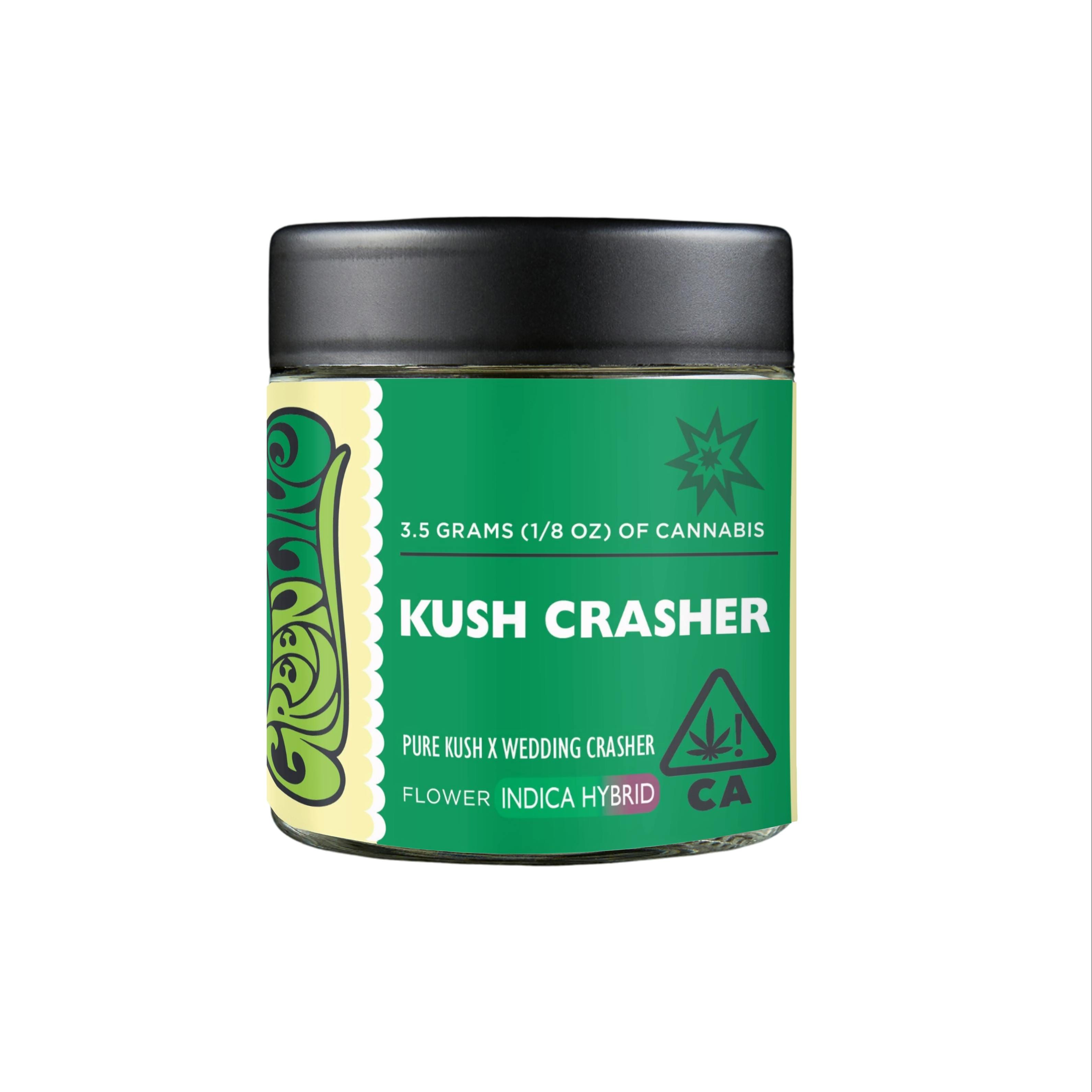 KUSH CRASHER 3.5G - Greenline -  - $25.80 - Flower