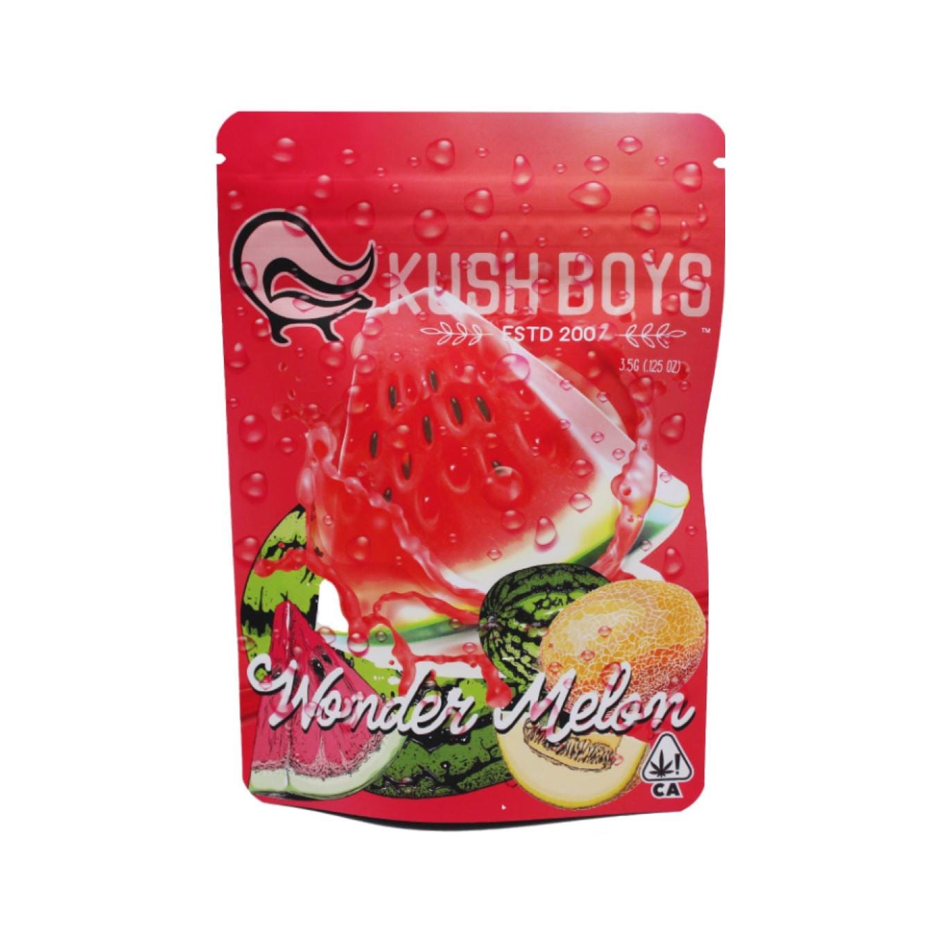 Wonder Melon - 3.5g - Kush Boys - Eighth Sativa Hybrid - $13 - Flower/Infused Flower (3.5 Grams)