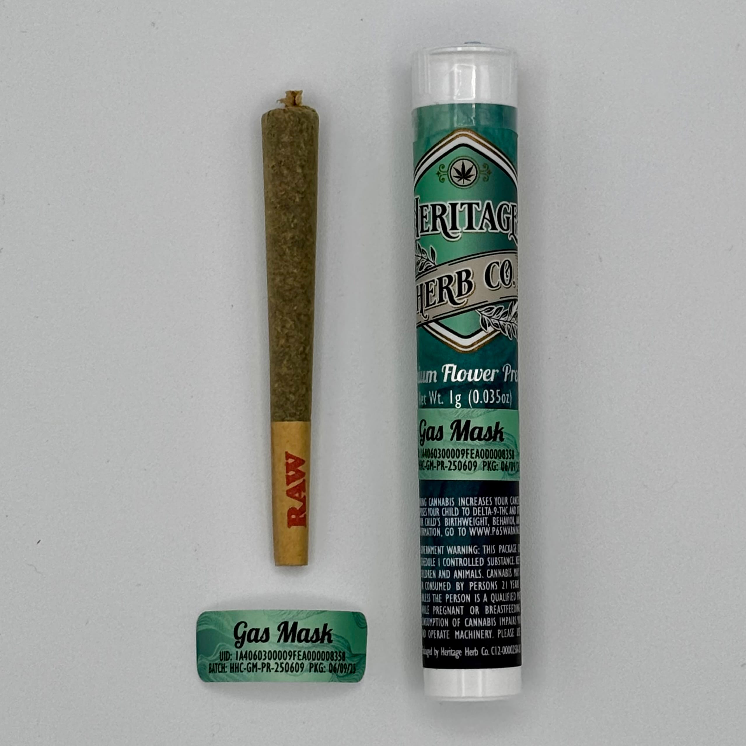 Heritage Herb Co. — Gas Mask