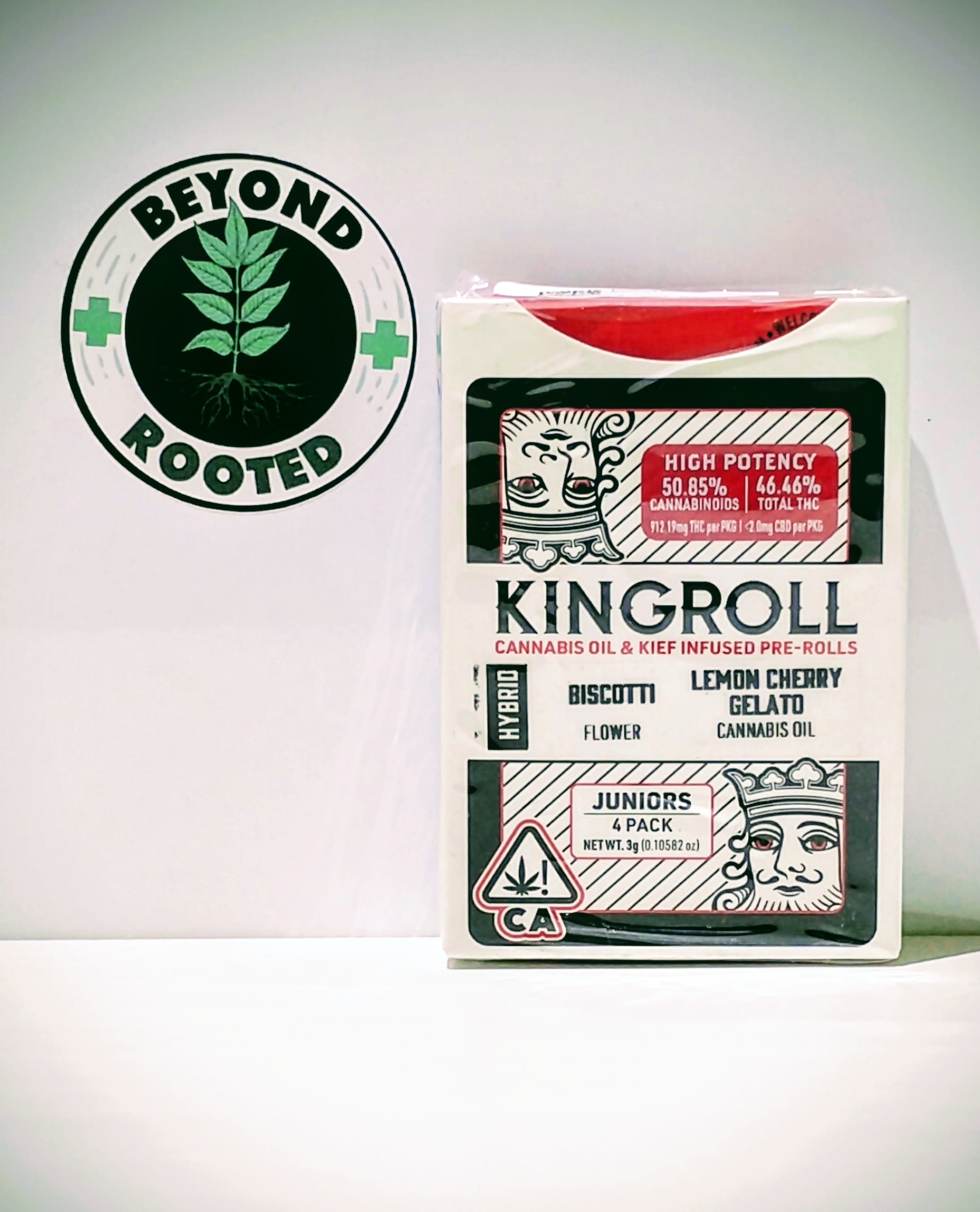 KINGROLL: Biscotti & Lemon Cherry Gelato