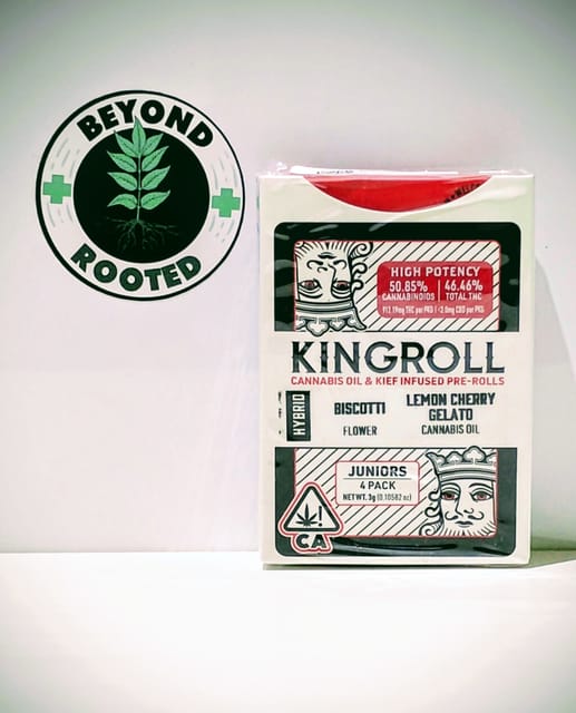 KINGROLL: Biscotti & Lemon Cherry Gelato