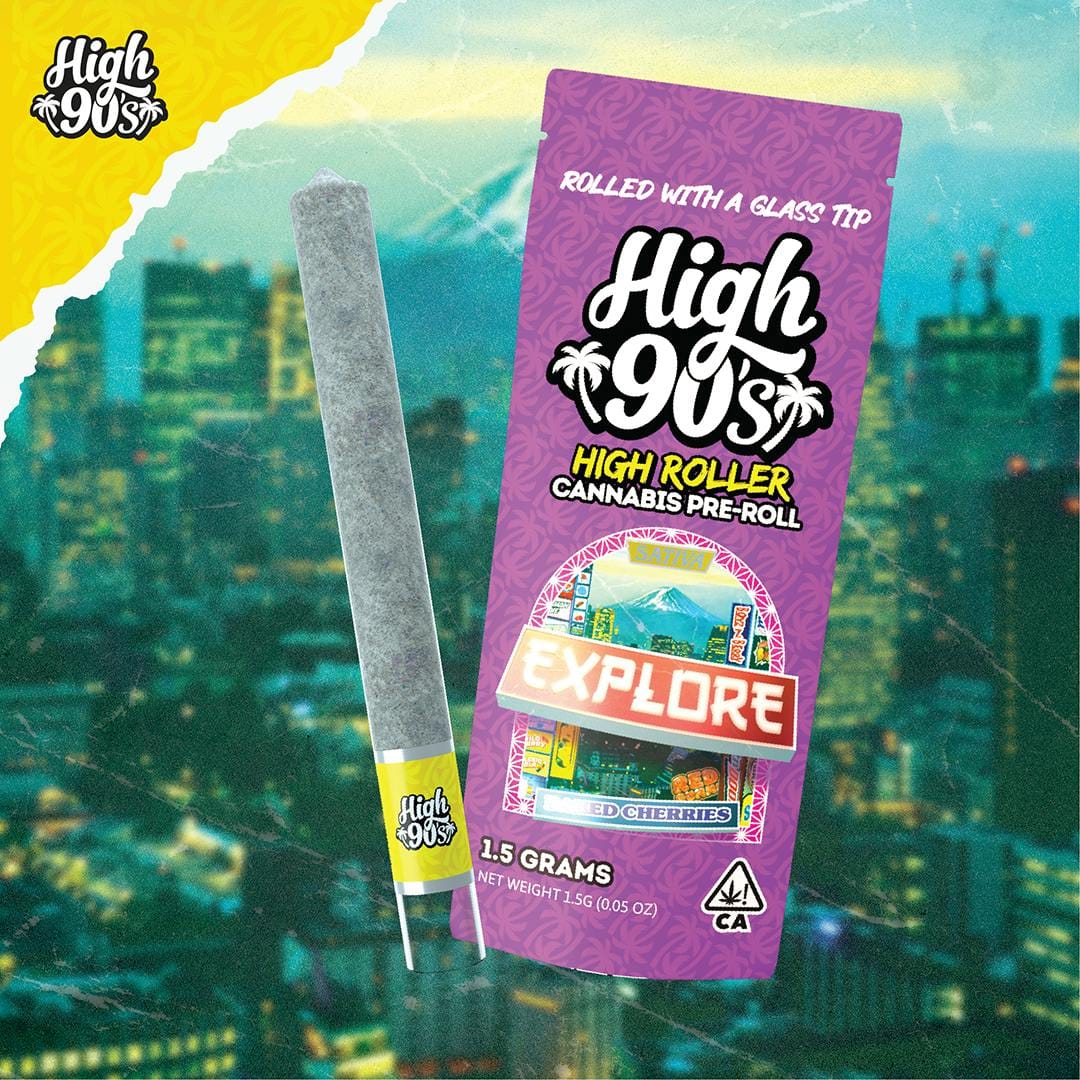 EXPLORE HIGH ROLLER 1.5G - H90 -  - $10.75 - Pre-Roll Flower