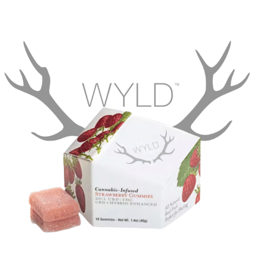 Strawberry (10) 20:1 CBD/THC Gummies