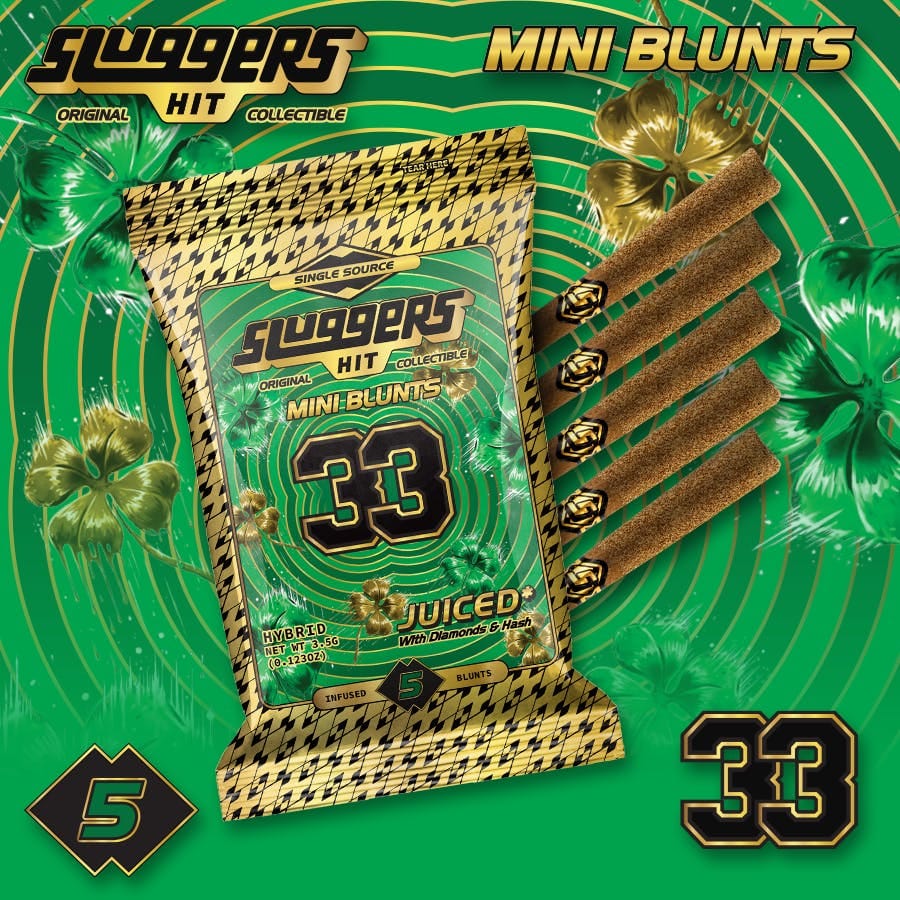 Infused Blunts - 33 5pk - Sluggers Hit -  - $45 - Pre-Roll