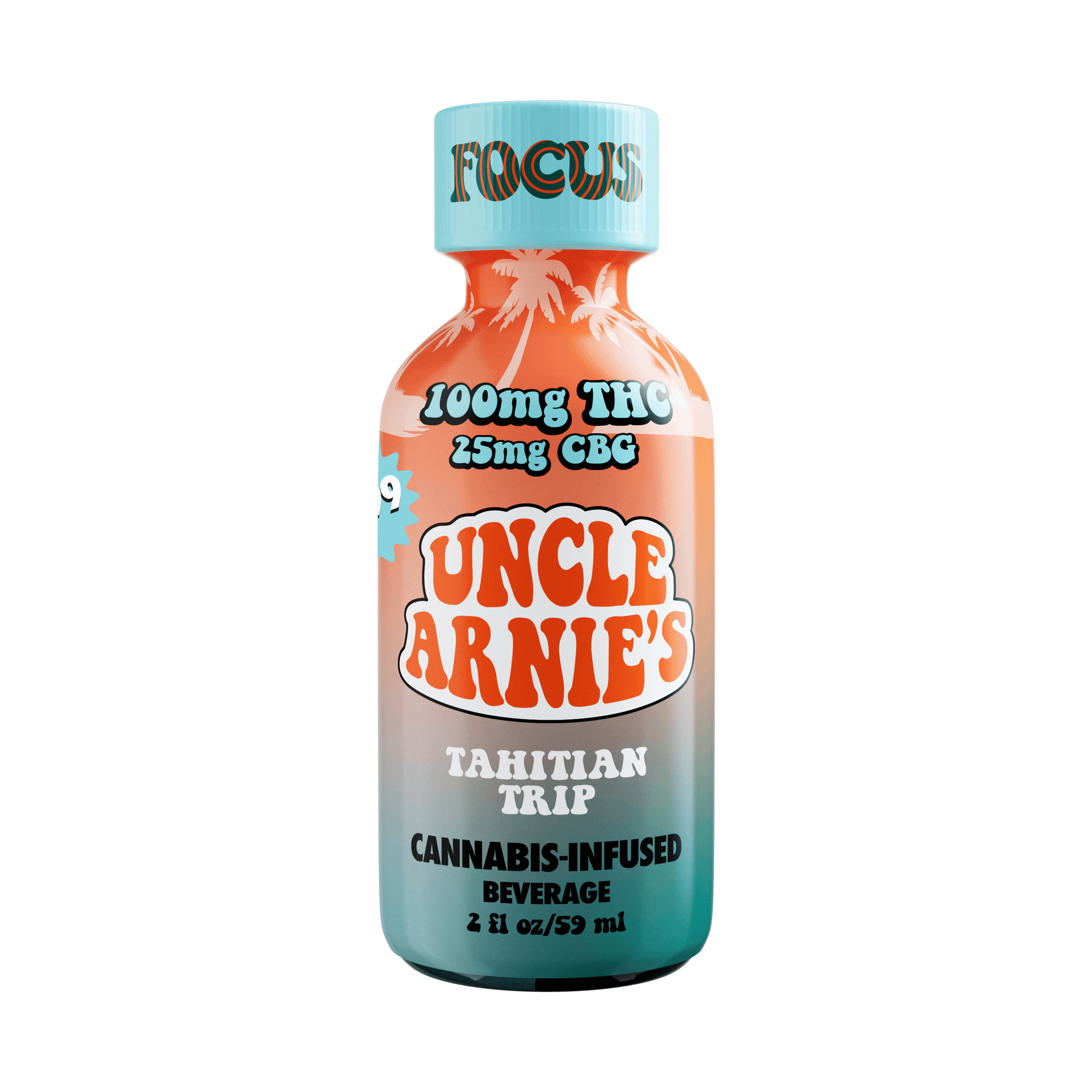 Tahitian Trip - 4:1 CBG - Beverage - Uncle Arnies - 2oz (100mg) - $9.99 - Edibles