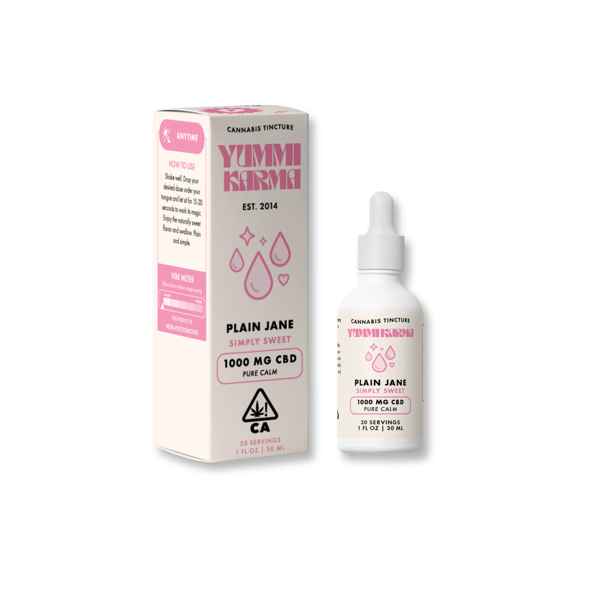 Plain Jane Drops CBD Drops - 1000mg - Yummi Karma -  - $55 - Tincture
