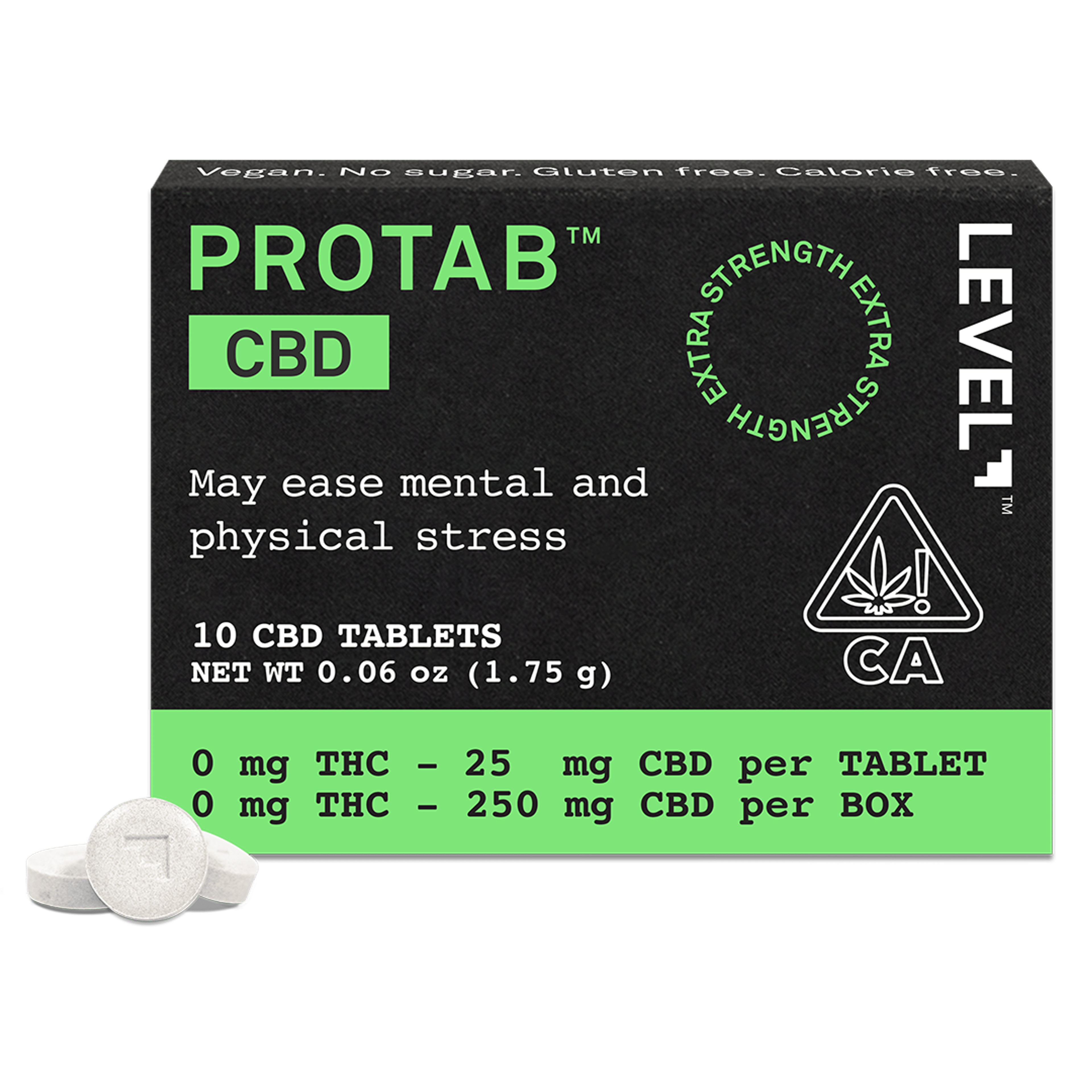 CBD ProTabs - Level - CBD - $30 - Capsules