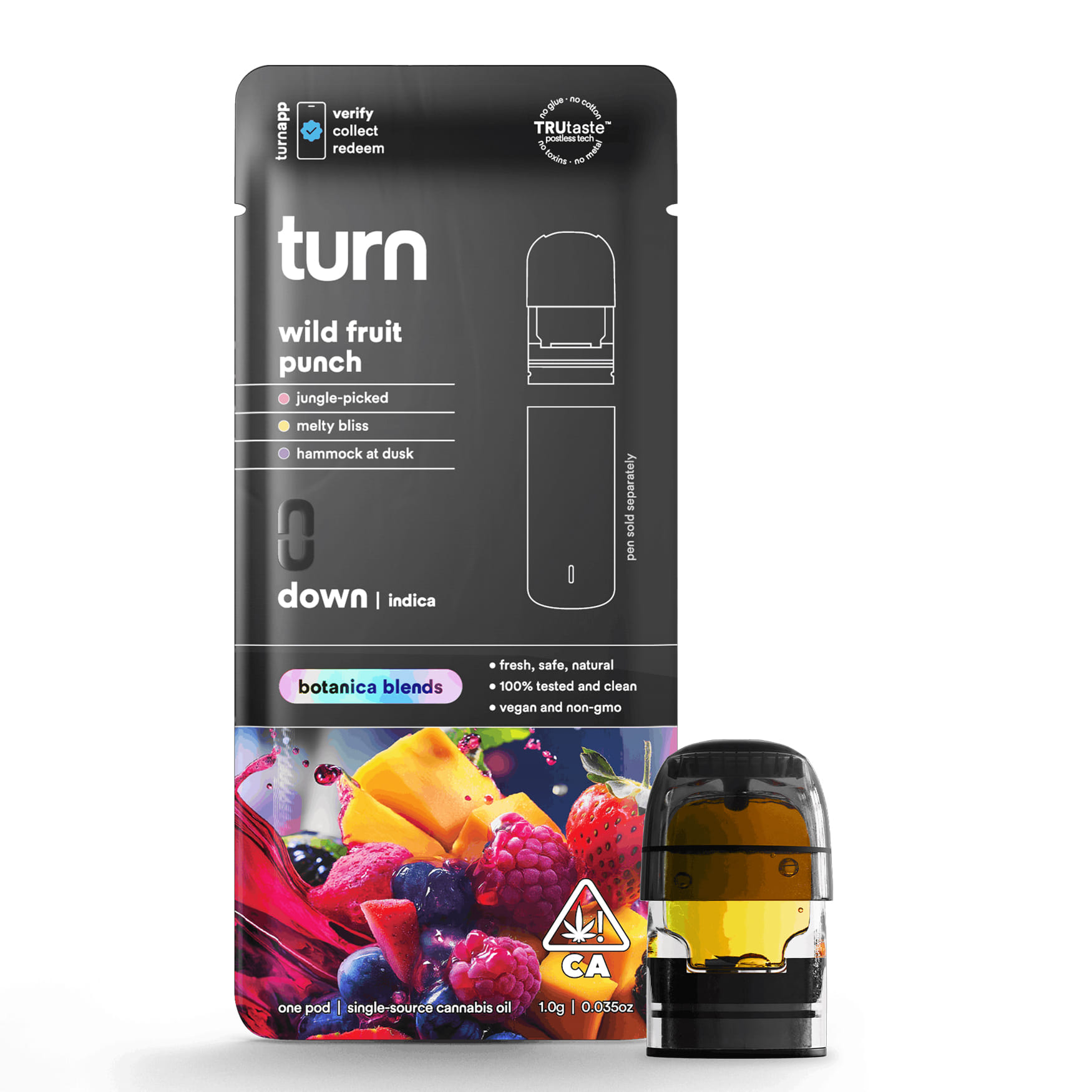 Wild Fruit Punch (I) - Botanical Blends Pod 1g - Turn - Wild Fruit Punch (I) - $28 - Cartridges