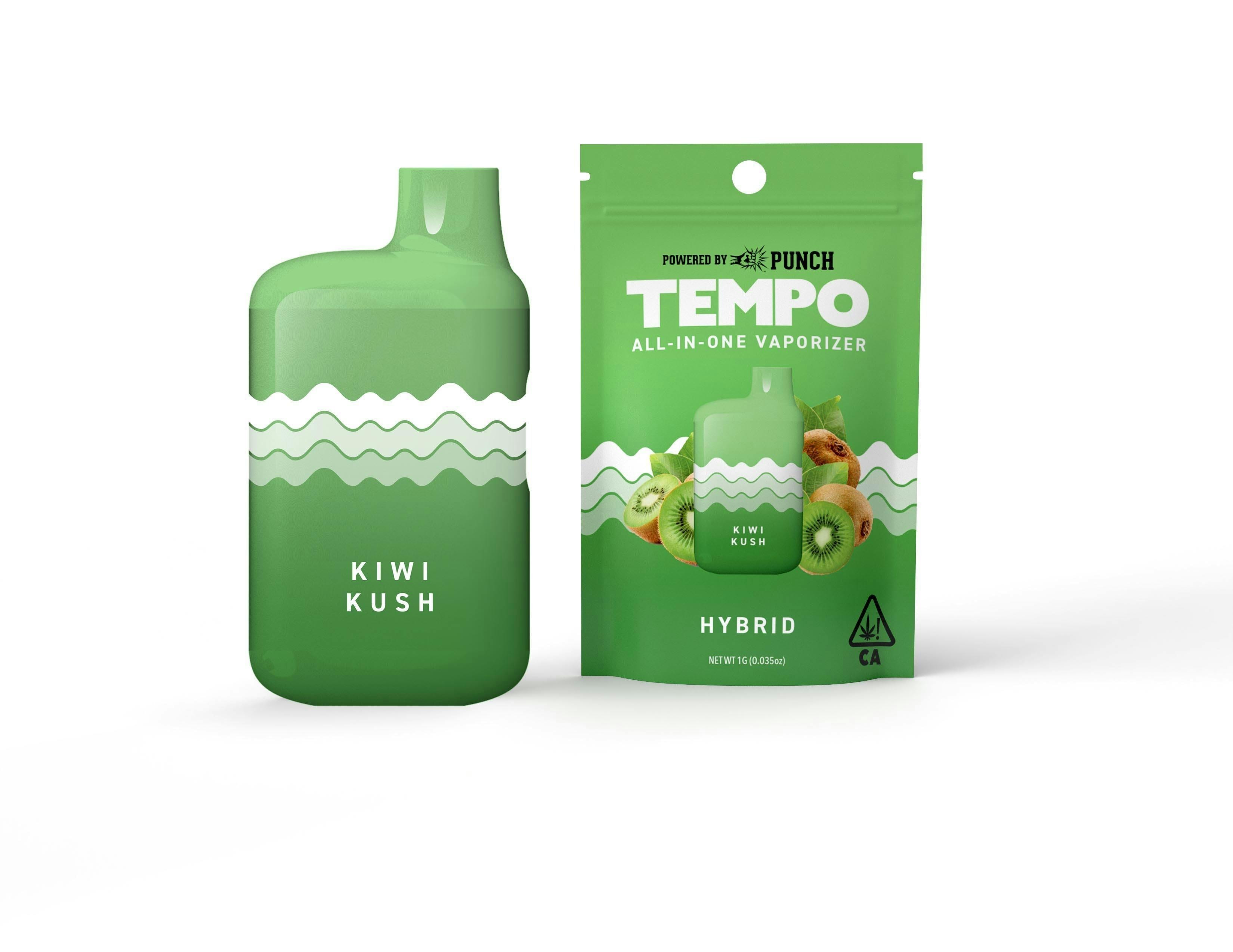 Kiwi Kush - 1G All-In-One *BUY 2 GET 1 EVERYDAY* - Tempo - Kiwi Kush (H) - $25 - Cartridges