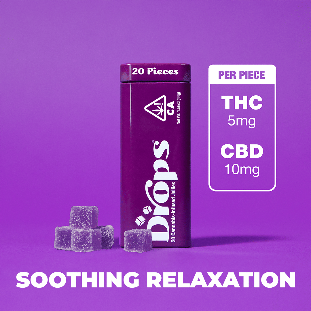 Drops Candies: Black Blackberry Soothing Relaxation