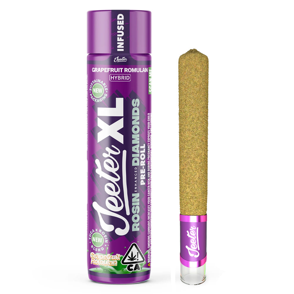 Grapefruit Romulan (H) - XL Infused 2g *SPECIAL PRICING* - Jeeter - Grapefruit Romulan (H) - $28 - Pre-Rolls