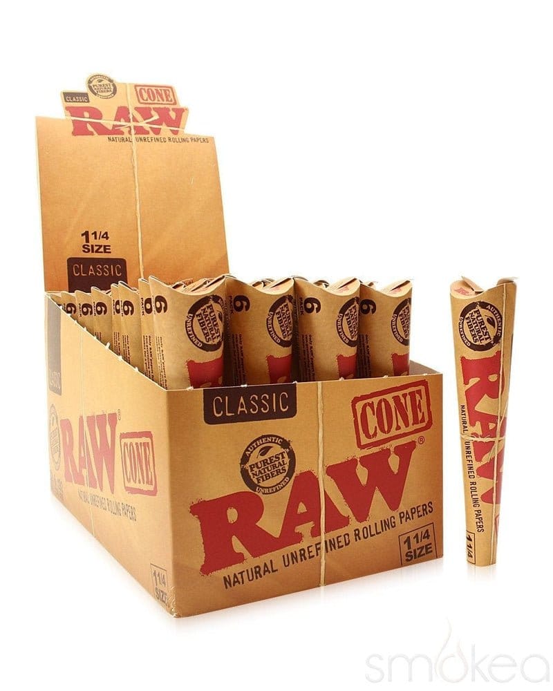 King Size Pre-Rolled Cones (3pk) - Raw Classic - King Size - $2.50 - Merch