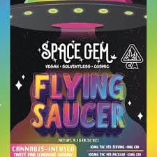 Flying Saucer - Space Gem - Sour Tangerine (H) - $10 - Edibles