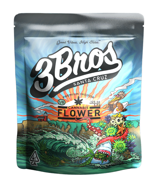 3Bros — Strawberries & Cream - 3.5g indoor