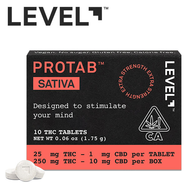 Level Protab - Sativa - 10 Tablets - Level -  - $23.99 - Edibles