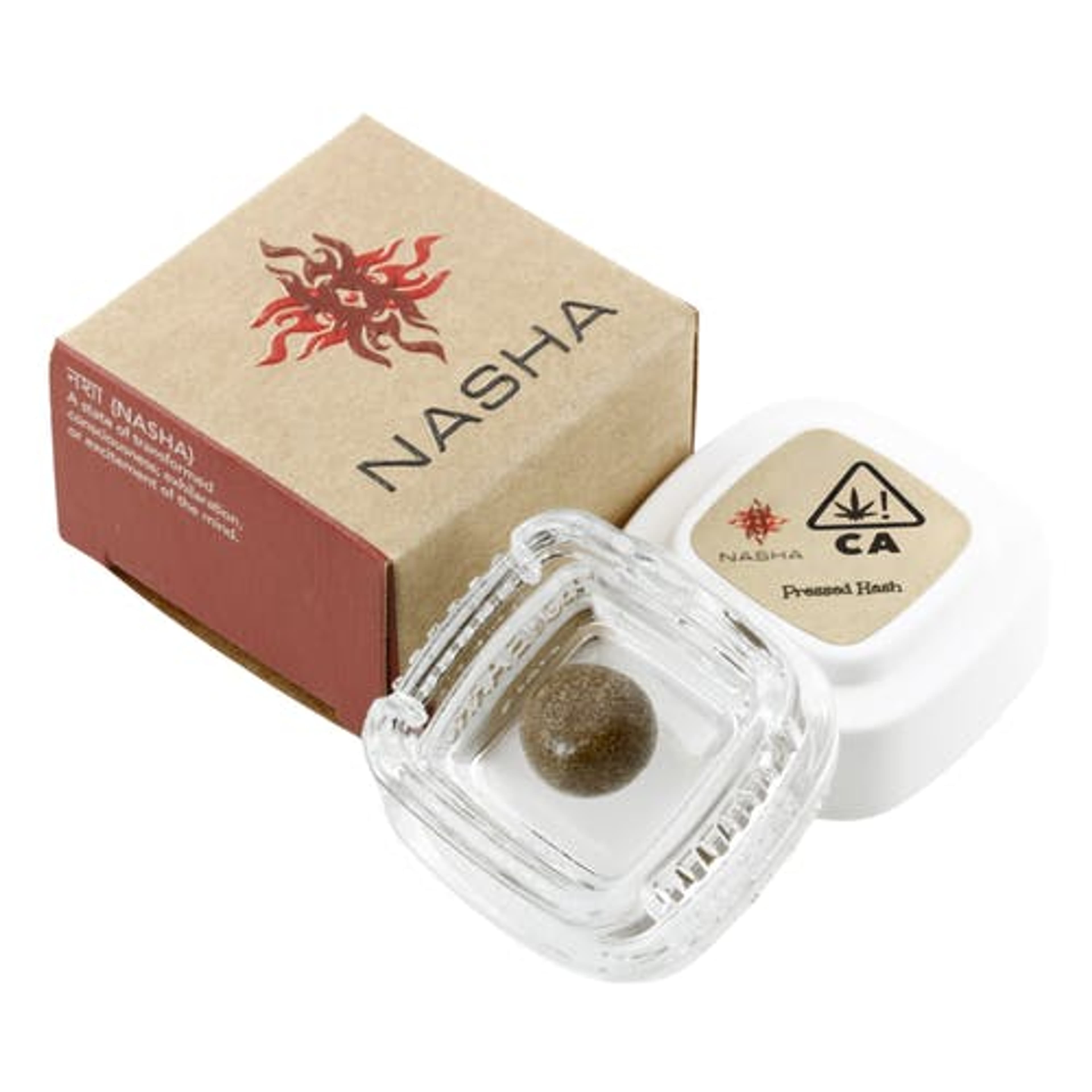 Nasha Hash | ICC (Moon and Stars) Green Pressed - 1.2g - Nasha - - $25 - Concentrates