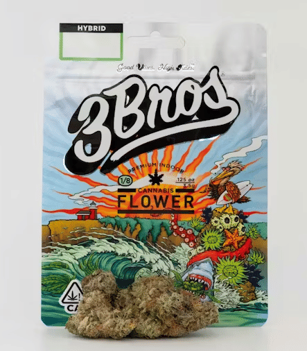 3 Bros Eighth 3.5g - 3 Bros - Orange Diesel (S) - $30.99 - Pre-Packaged Flowers