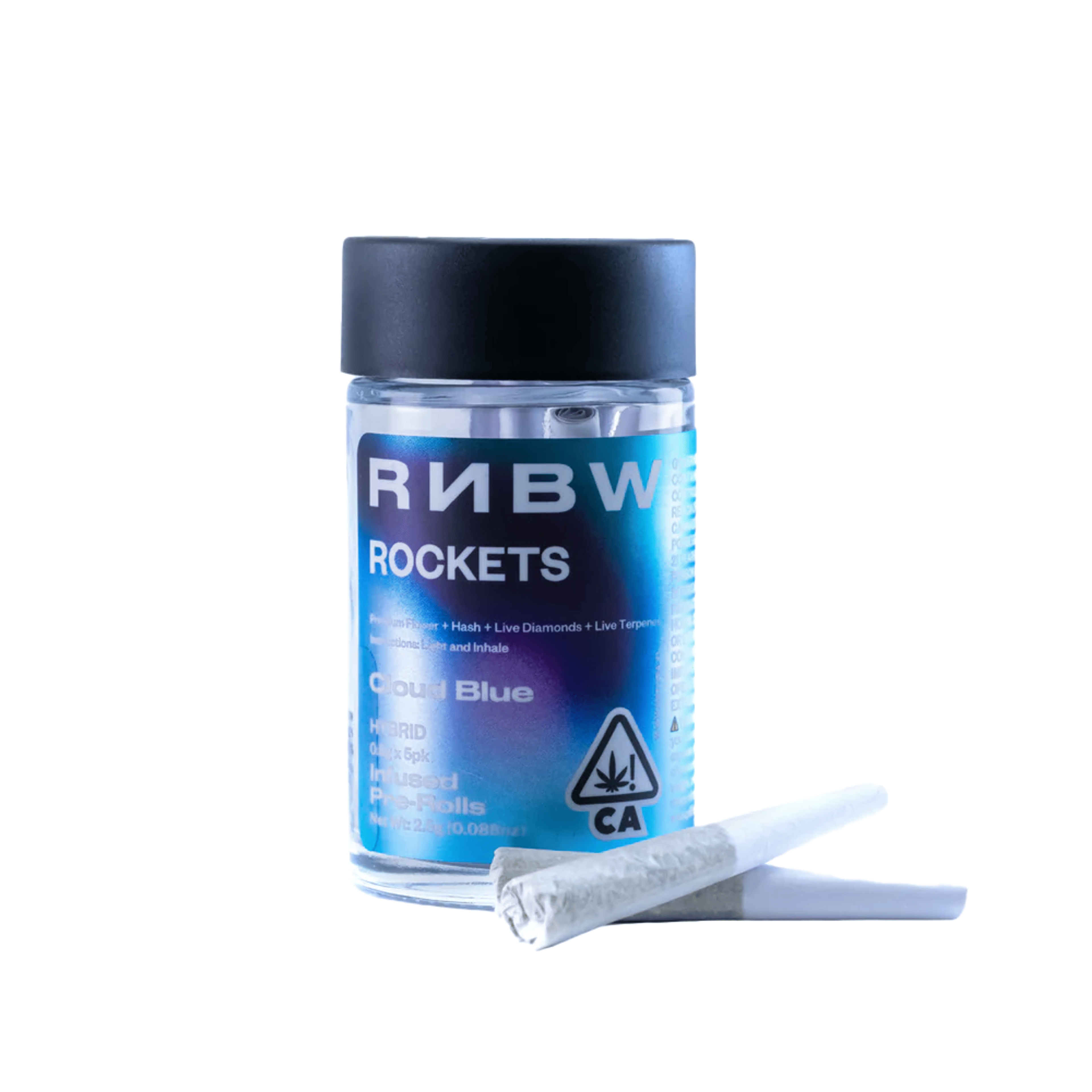 Cloud Blue Infused Pre-Rolls (5Pk) (2.5G) - Rnbw - (5Pk) (2.5G) - $30 - Preroll