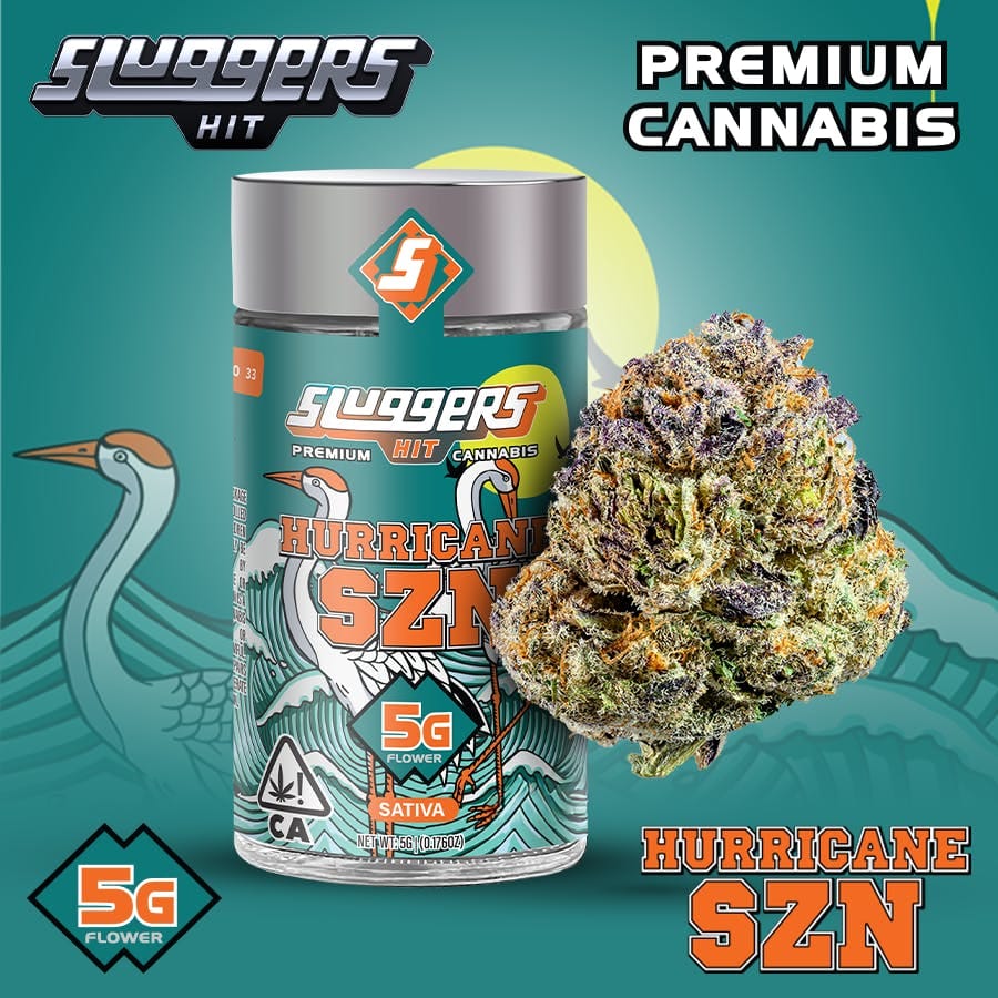 Hurricane SZN 5g - Sluggers Hit -  - $37 - Flower