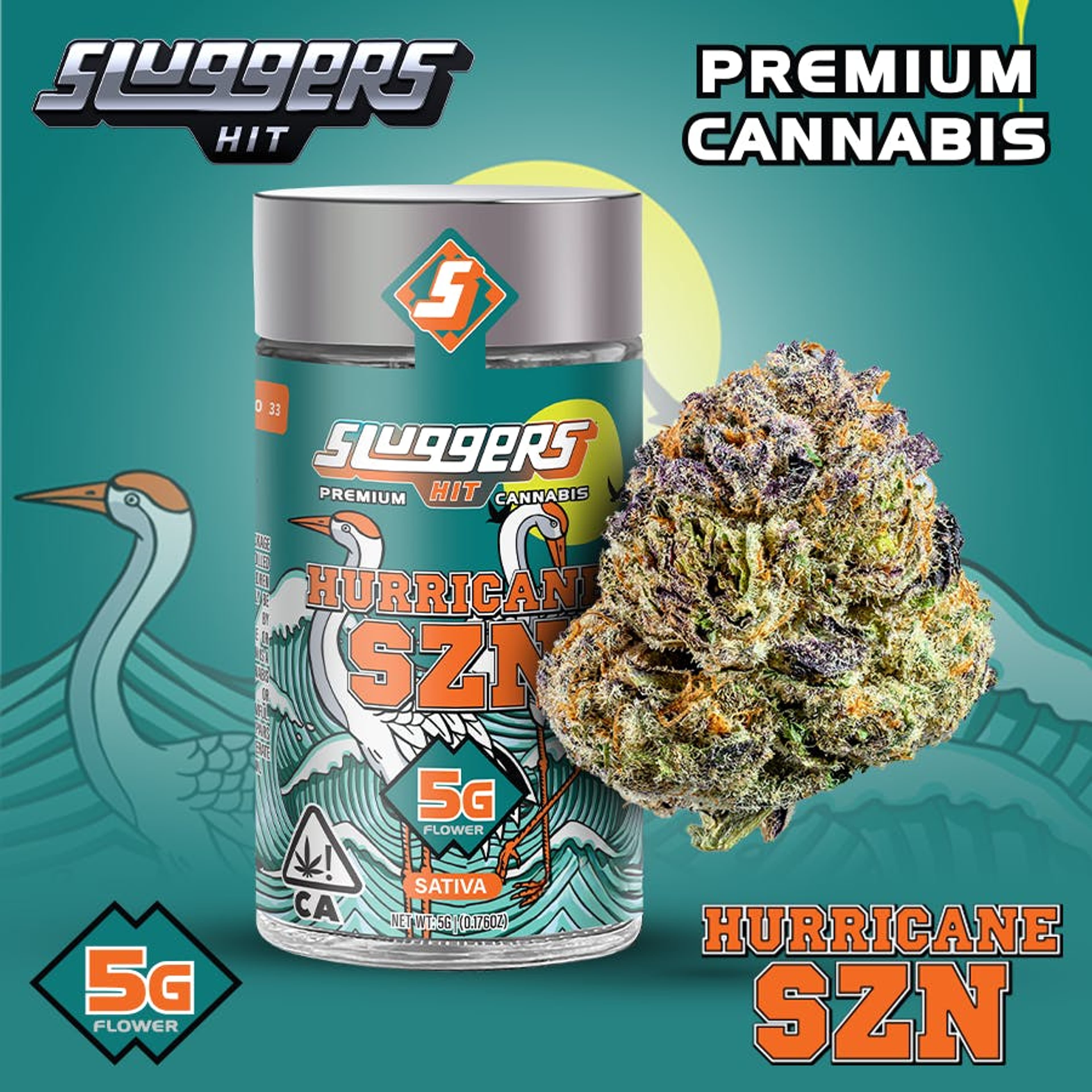 Hurricane SZN 5g - Sluggers Hit - - $37 - Flower