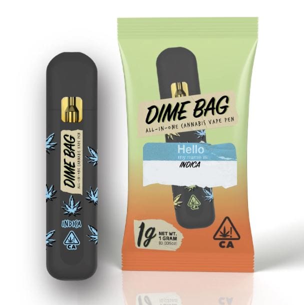 Blueberry Kush AIO 1g - Dimebag -  - $24.25 - Vapes