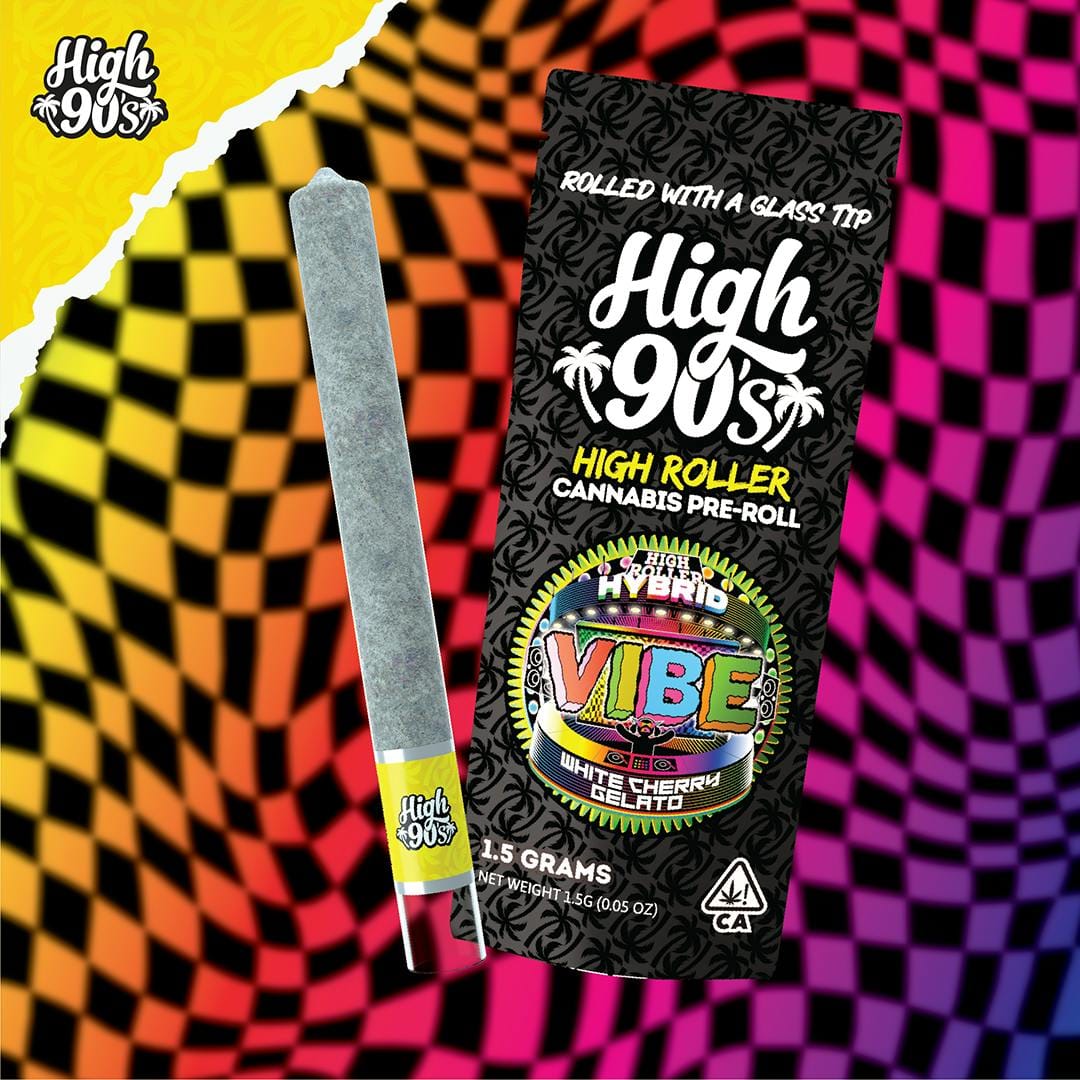 VIBE HIGH ROLLER 1.5G - H90 -  - $10.75 - Pre-Roll Flower