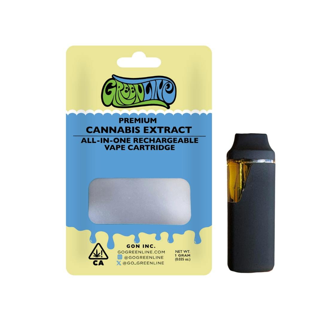 BLUEBERRY AFGOO 1G DISP - Greenline -  - $19.35 - Vape Cartridge