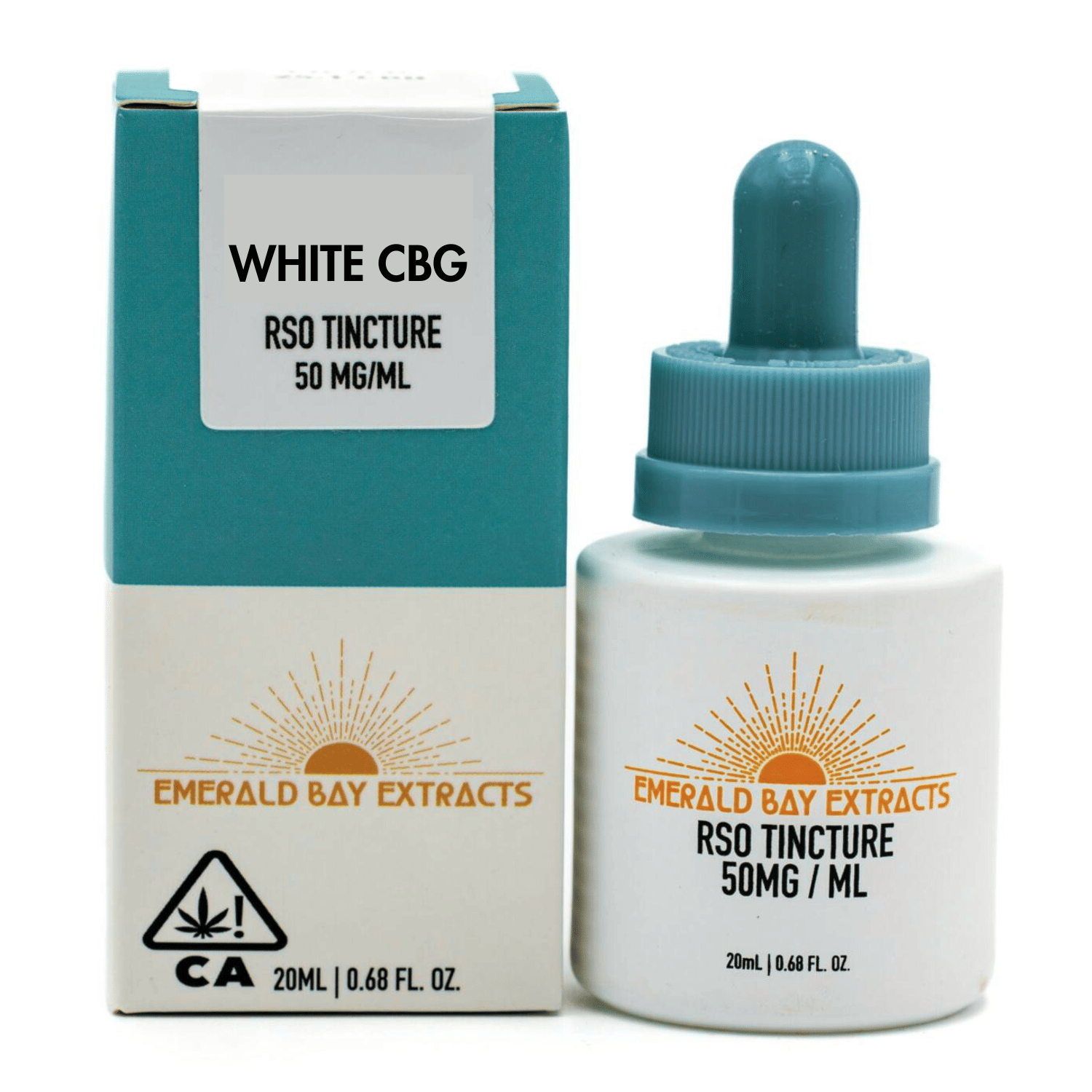 White CBG Tincture 1000mg - Emerald Bay Extracts -  - $42.75 - Tincture