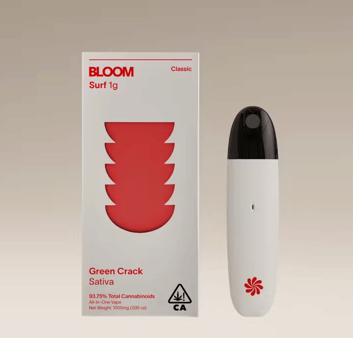 ***Green Crack - 1g Disposable - Bloom - 1g Sativa Disposable - $32 - AIO Disposable Vapes