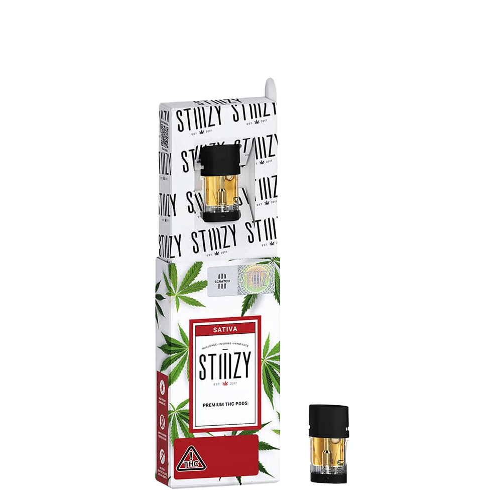 Strawberry Cough Pod (0.5G) - Stiiizy -  - $15 - Cartridge