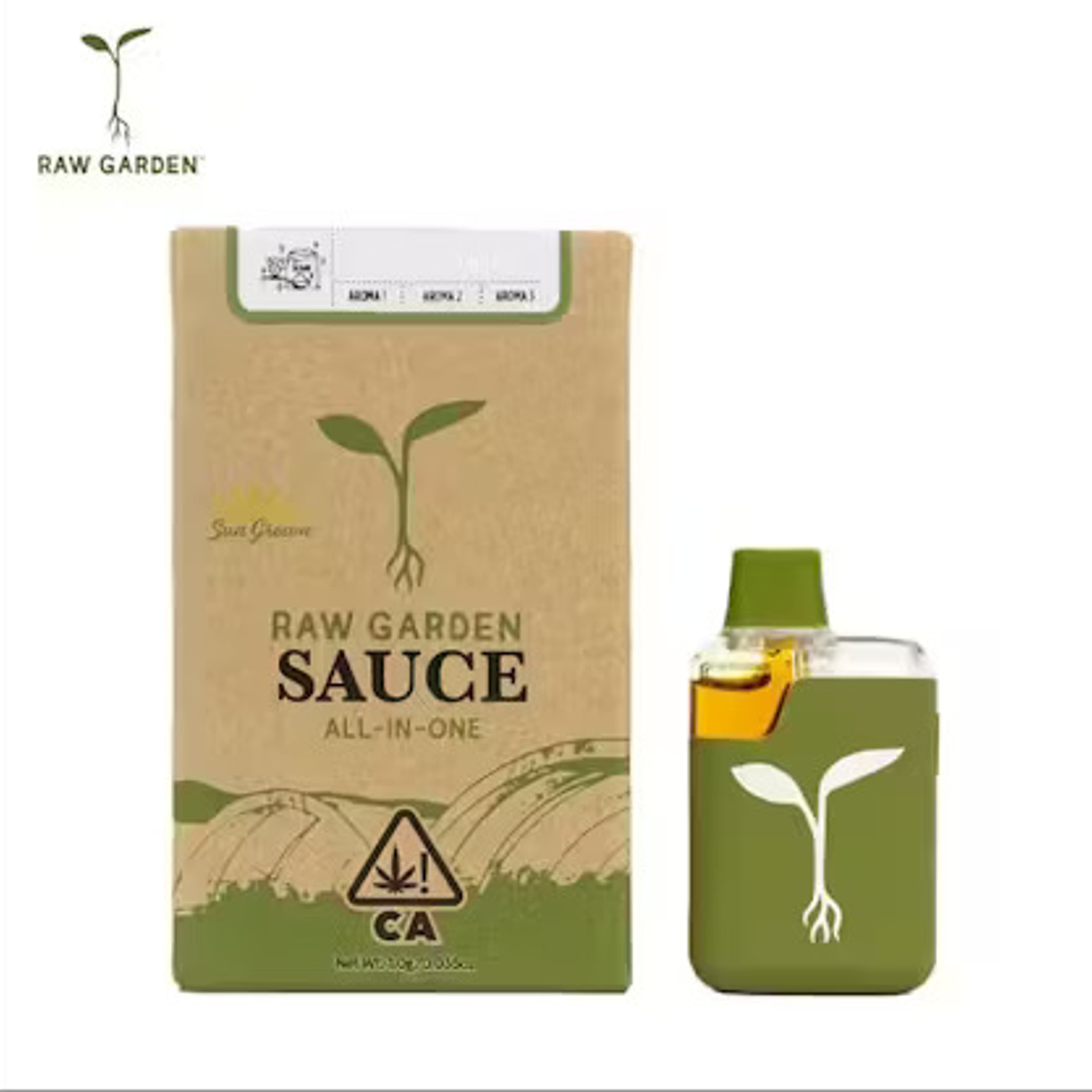 Raw Garden - Raspberry Haze - Sauce All-In-One - 1g - Raw Garden - Raspberry Haze - $37.99 - Disposable Vapes