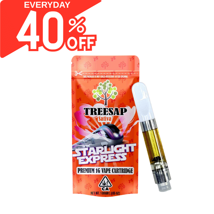 Treesap - Cart 1g (SAT) - Starlight Express - Treesap -  - $22 - Vape Carts