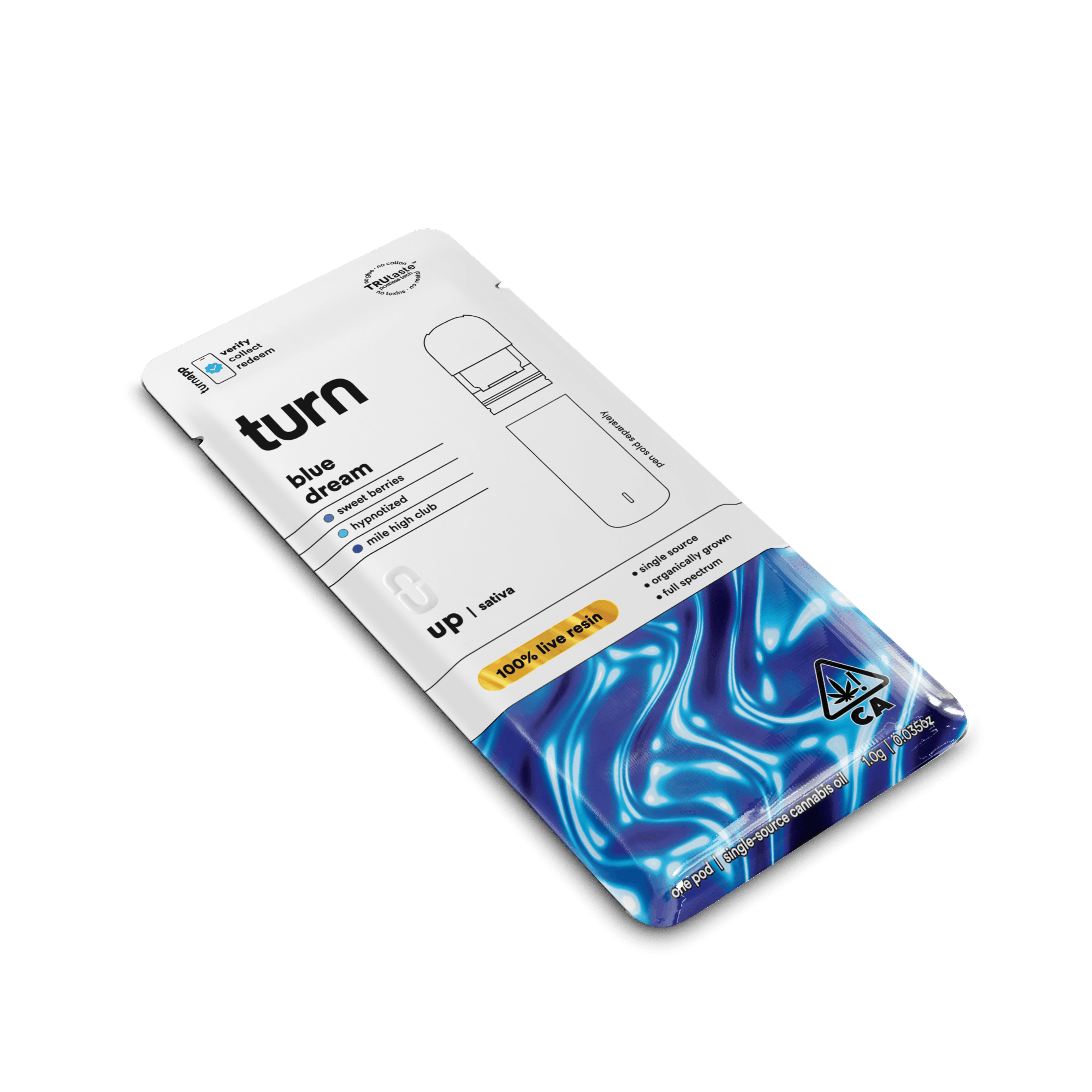 Blue Dream 'Turn Up' Live Resin Pod 1g - Turn - - $36 - Vapes