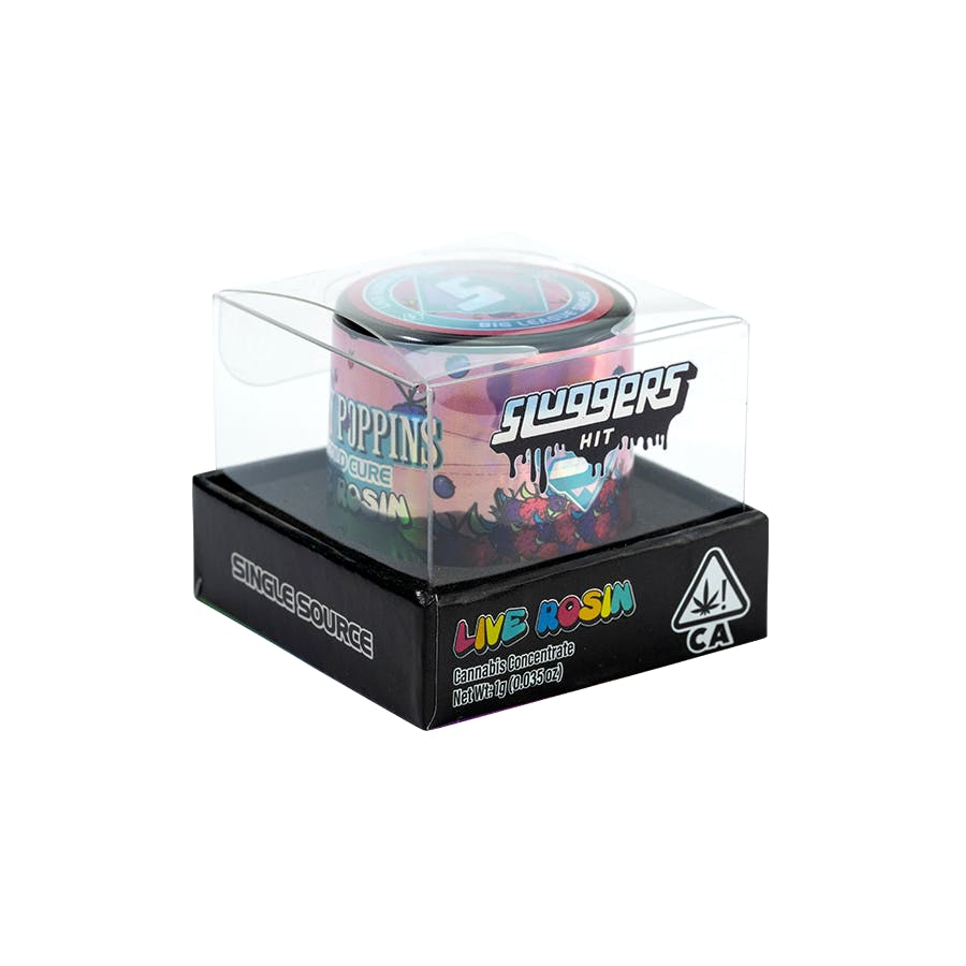 Sluggers - Live Rosin - 1g - Berry Poppins - Sluggers Hit - - $42 - Concentrates