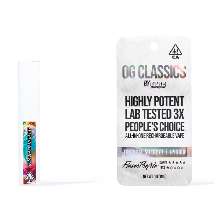$24.99 White Widow OG Classic 1g all in one Vape - Cake -  - $18 - Vaporizers