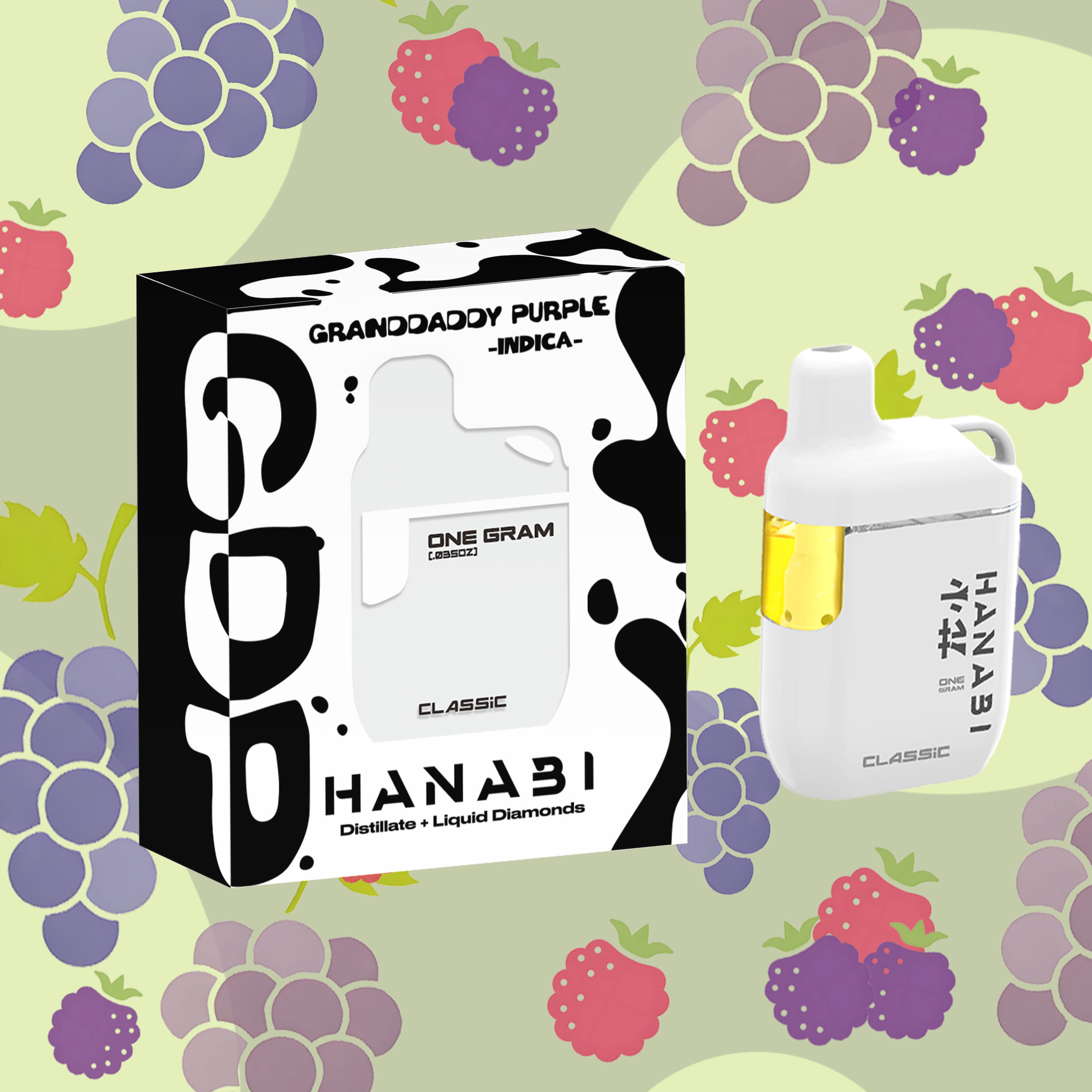 Hanabi — Hanabi 1g Liquid Diamonds All-In-One Vape