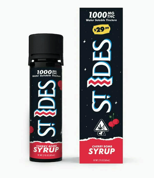St.Ides 2 Oz 1000mg Tincture/Syrup - Cherry Bomb - $30 - Capsule/Tincture
