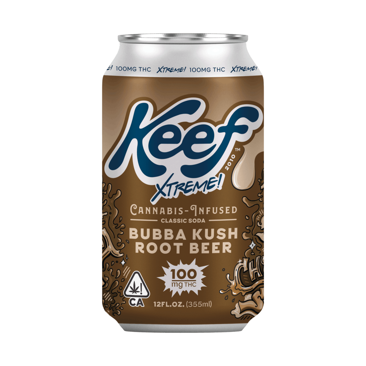 Bubba Kush Root Beer (H) 100mg Classic Soda - Keef - Bubba Kush Root Beer (H) - $11 - Edibles
