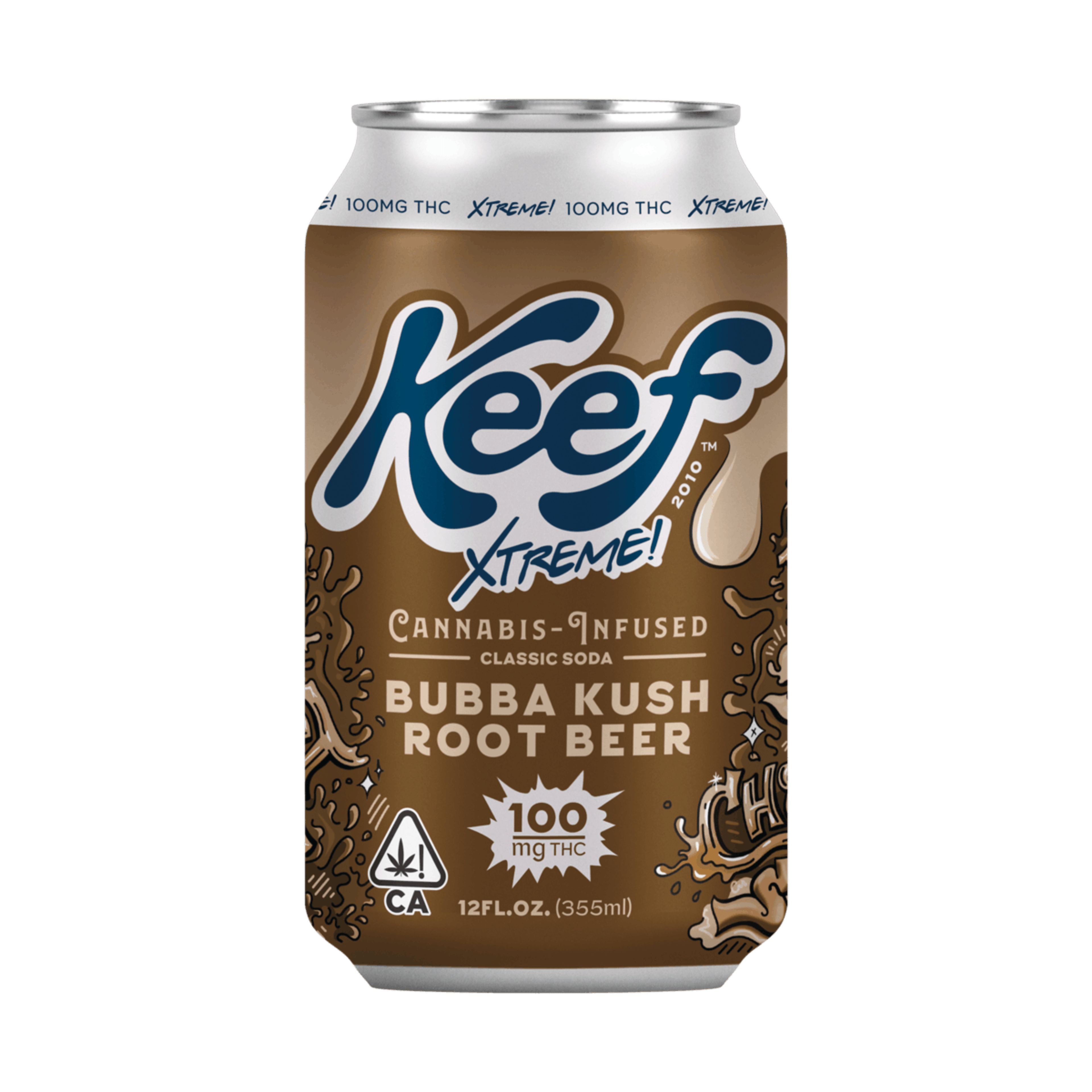 KEEF - Bubba Kush Root Beer Soda - 100mg - Keef - Can - $10 - Drinks