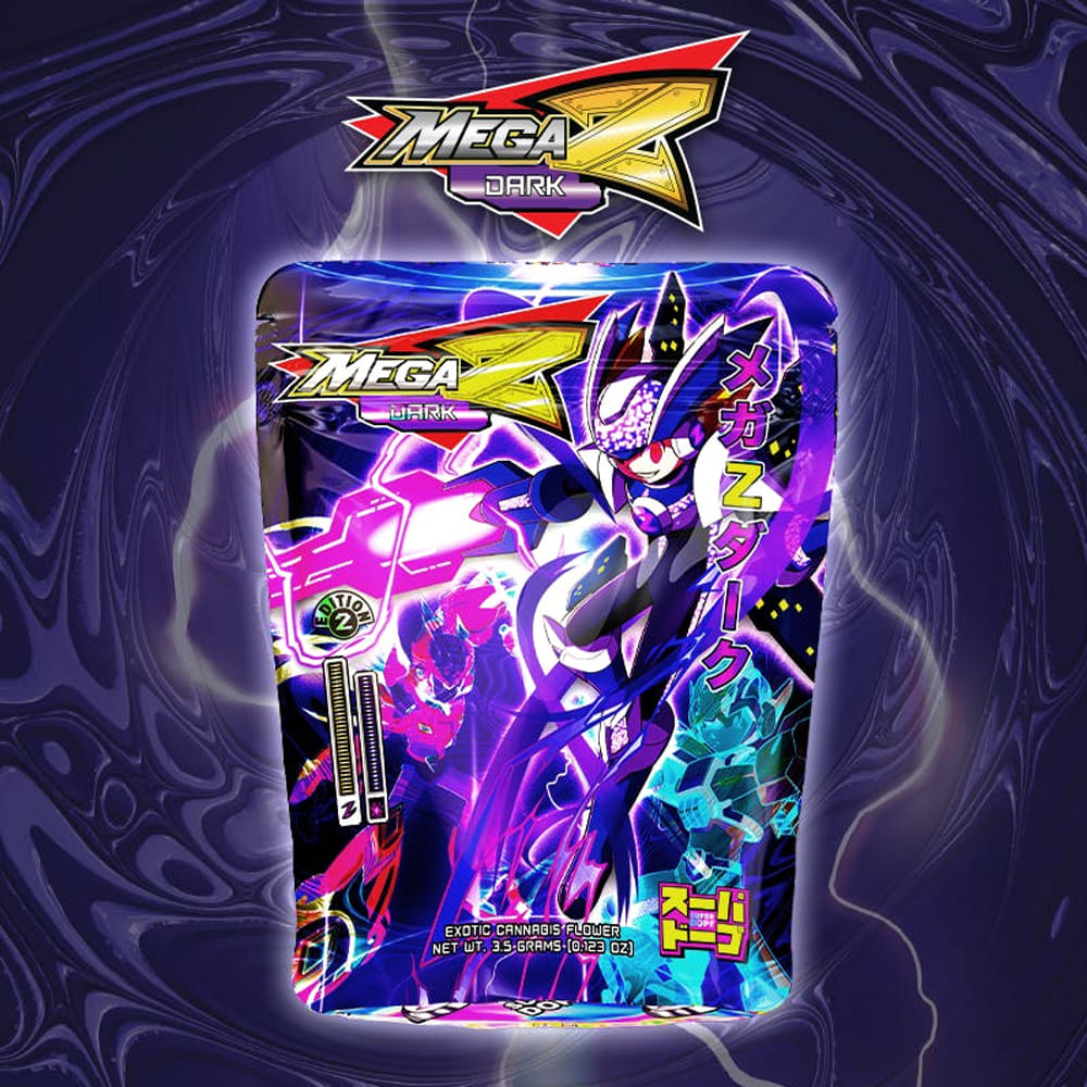 Mega Z Dark 25.65% - 3.5g *SPECIAL PRICING* - Super Dope - Eighth - $49 - Exotic Eighths - Buy 8 Mix & Match get 13.5% Off PLUS $.01 Punch T1 Rosin