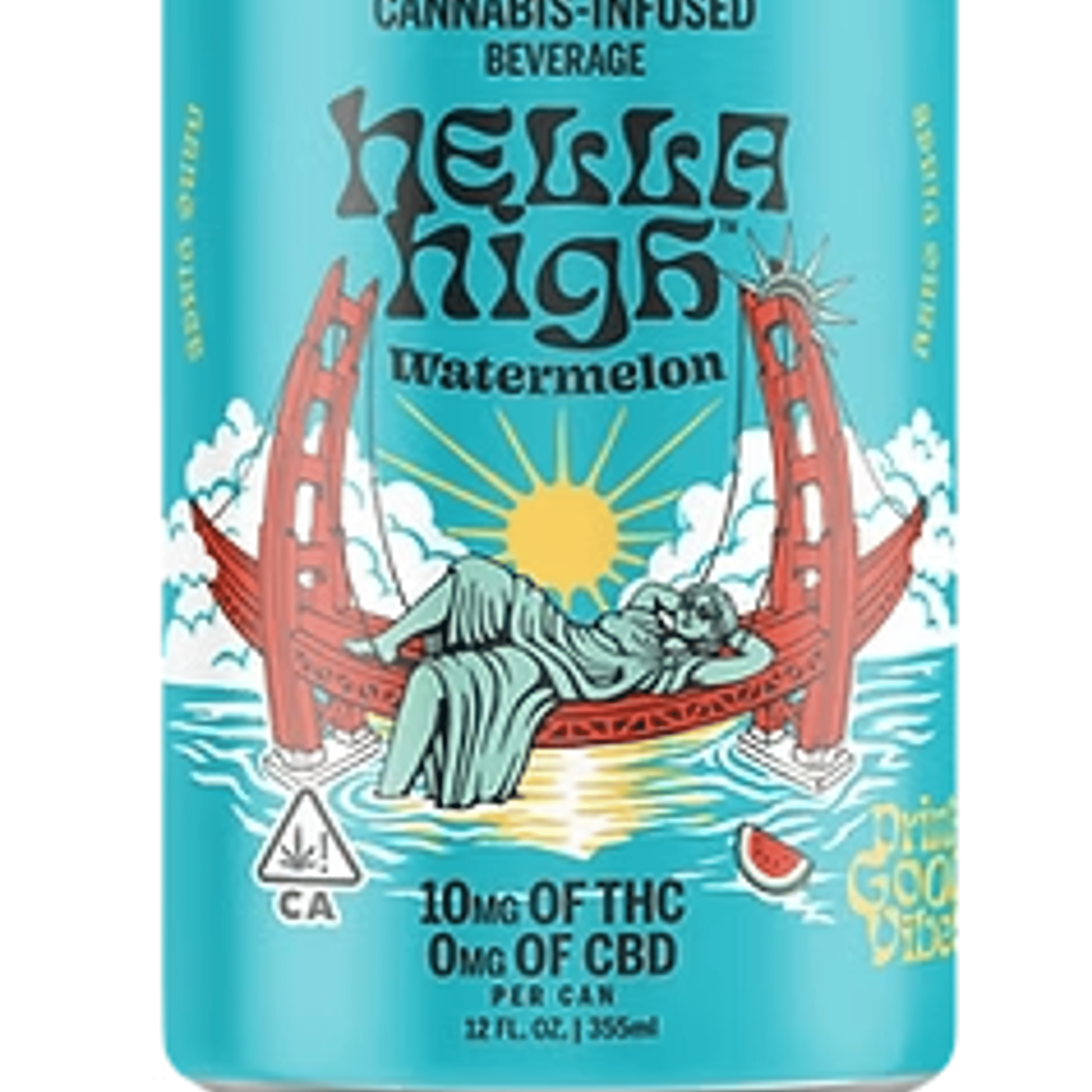21st Amendment 10mg - Manzanita Naturals - Hella High Watermelon (H) - $6.50 - Edibles
