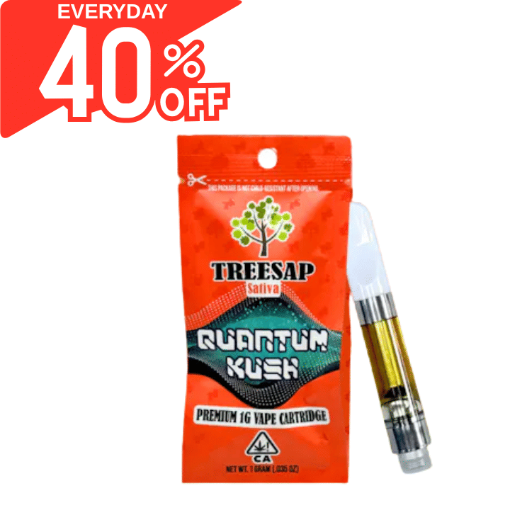 Treesap - Cart 1g (SAT) - Quantum Kush - Treesap -  - $22 - Vape Carts