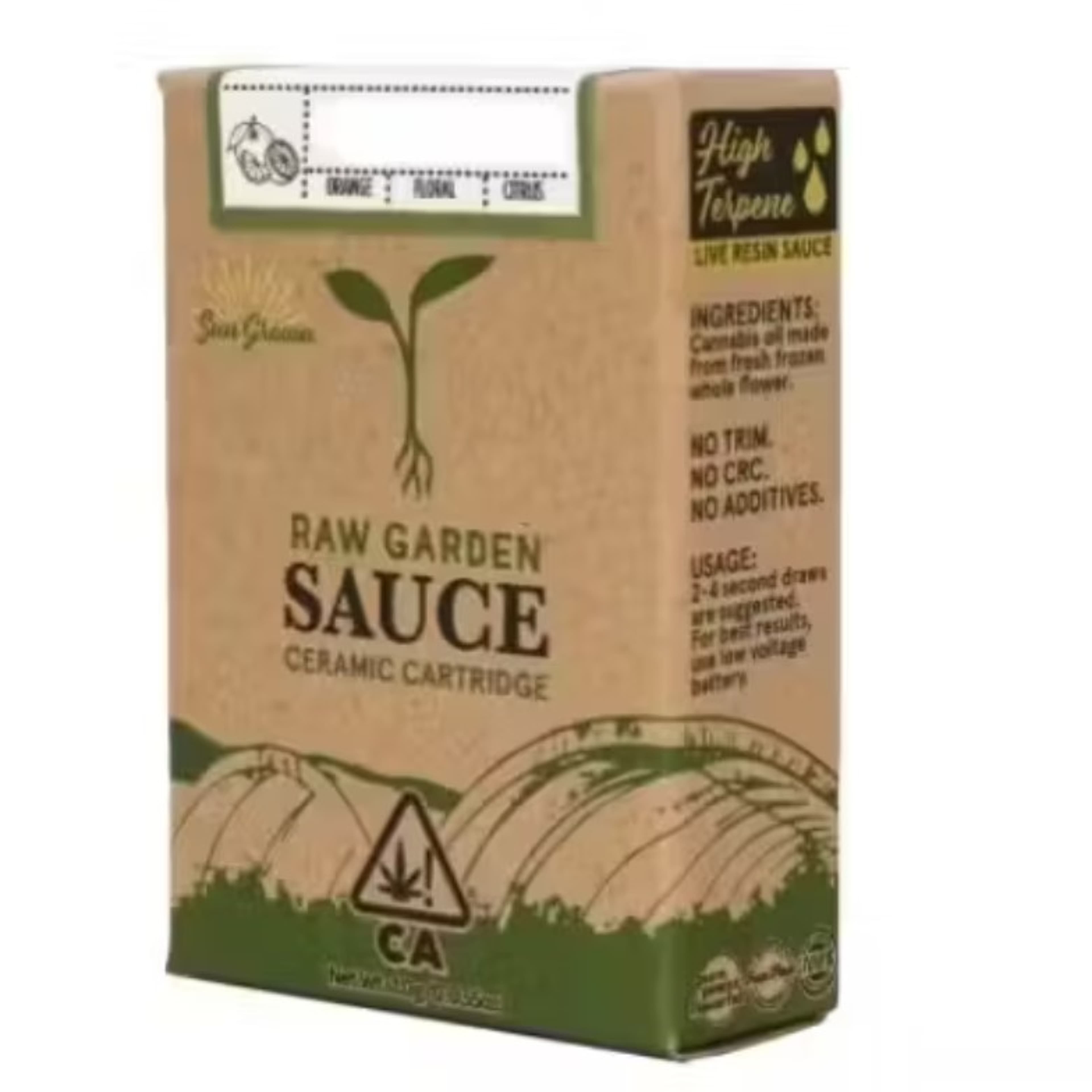 $46.68 SAUCE Lemon Sour Diesel 1g Cartridge - Raw Garden - - $32.49 - Vaporizers