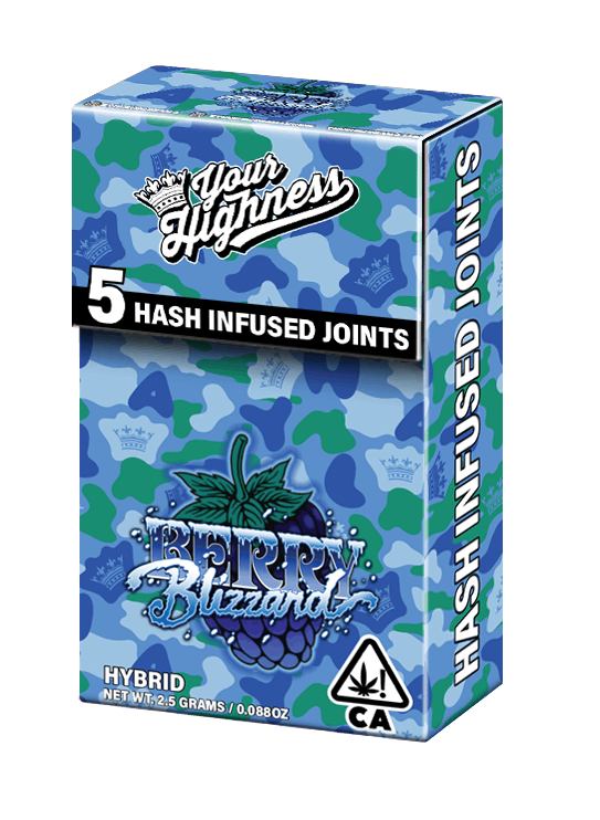 Infused Pre-Roll - Berry Blizzard 5pk - Your Highness -  - $28 - Pre-Roll